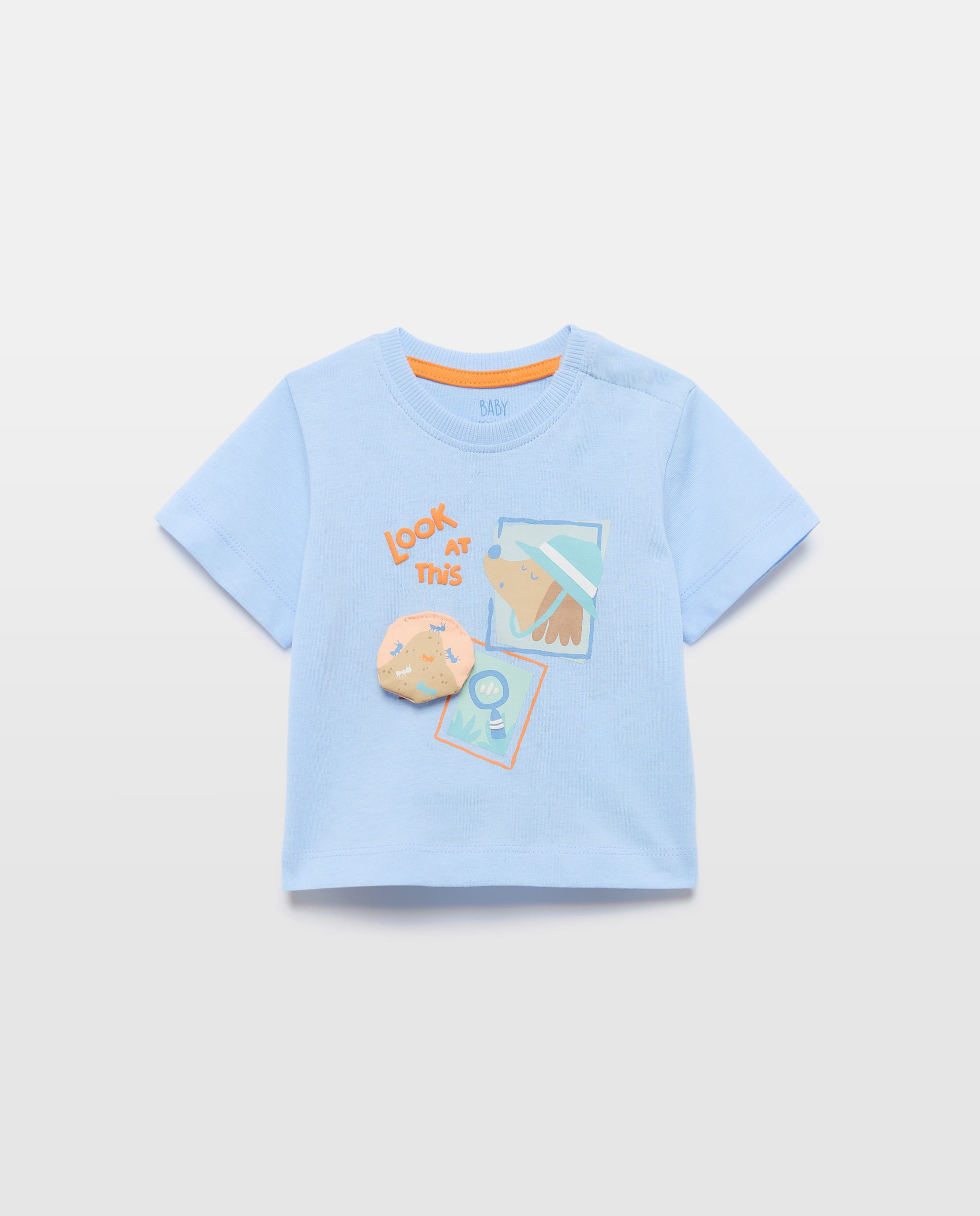 Imagem 0 de T-shirt de Bebé com Manga Curta e Fantasia 3D