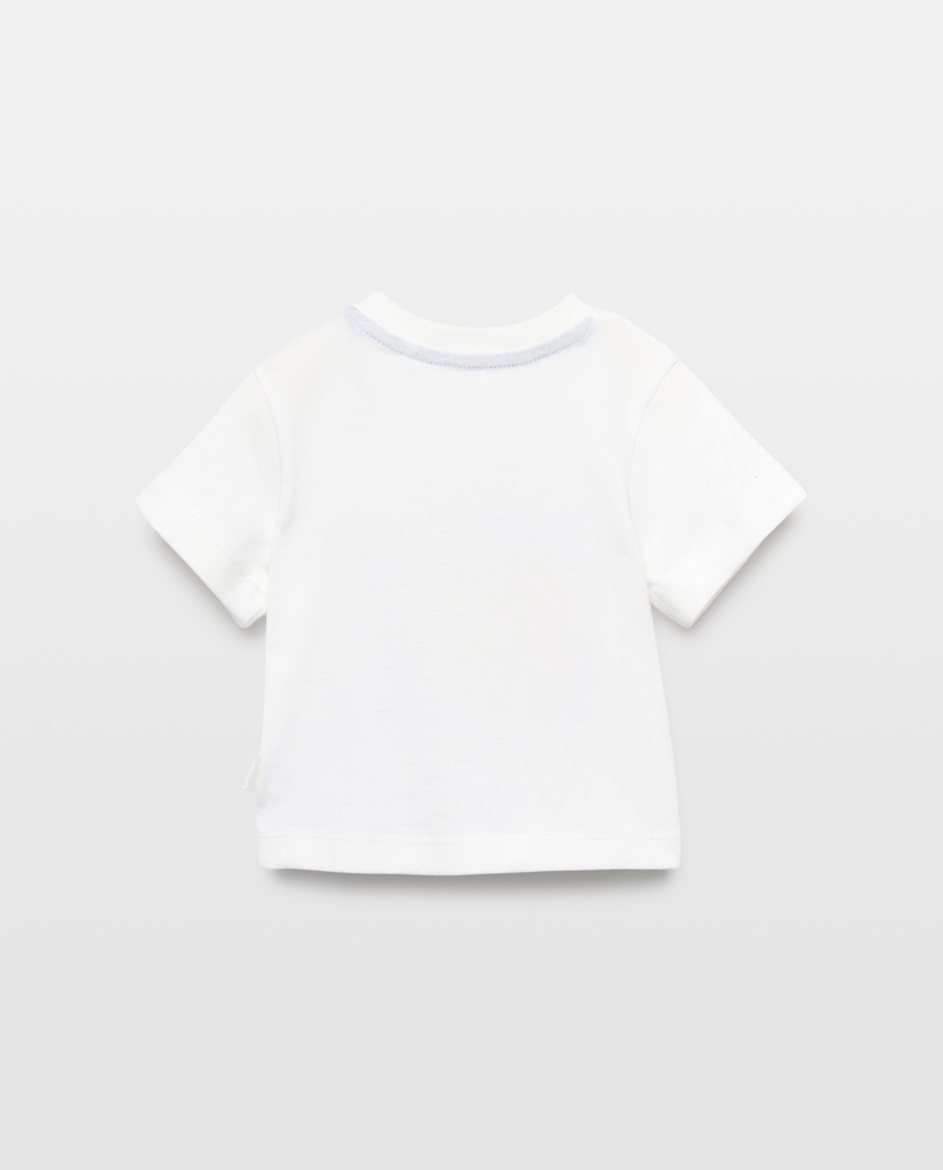 T-shirt de Bebé com Manga Curta e Fantasia 3D Branco-marfim-2