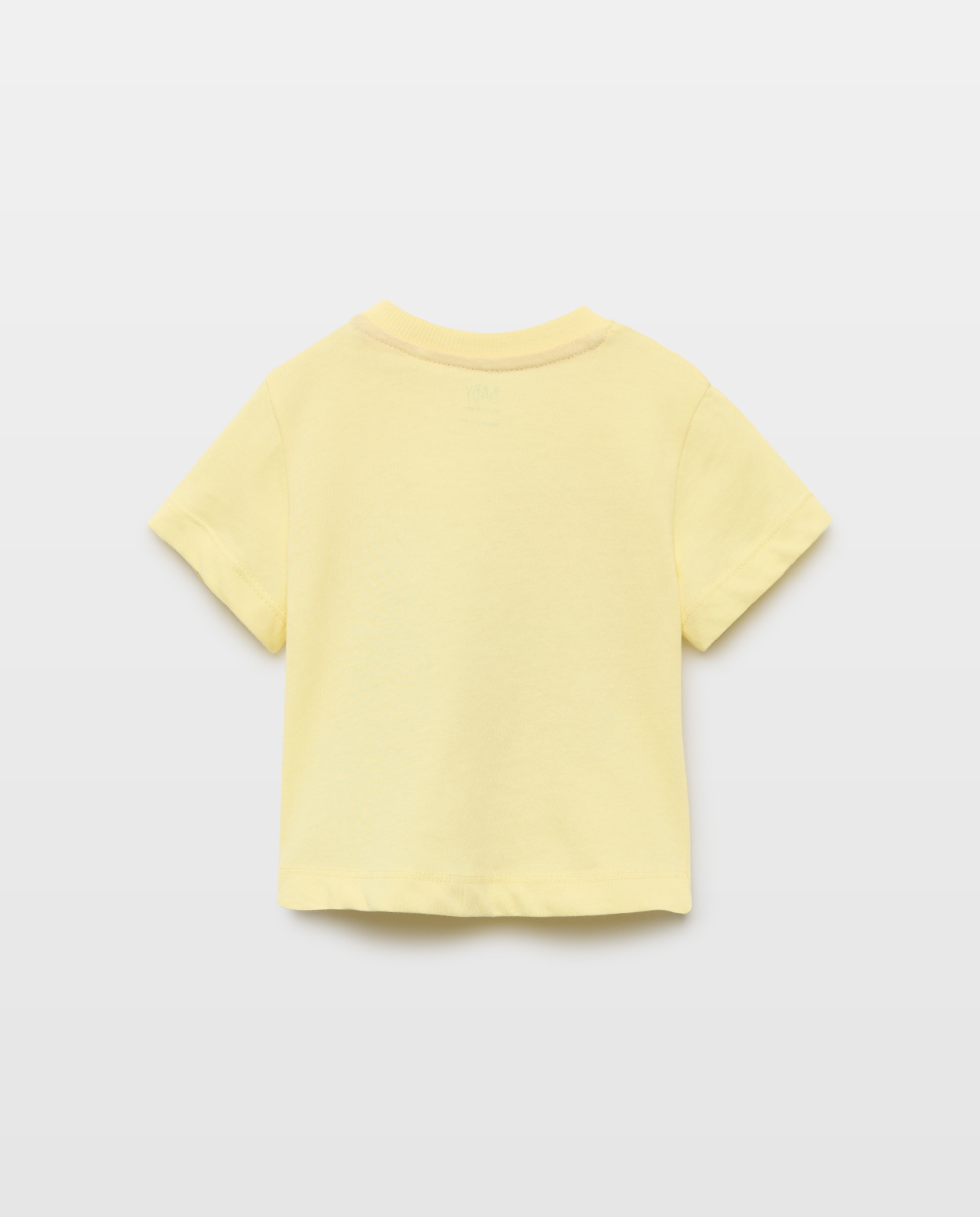 T-shirt de Bebé com Manga Curta e Fantasia 3D Baby El Corte Inglés 300 Amarelo-2