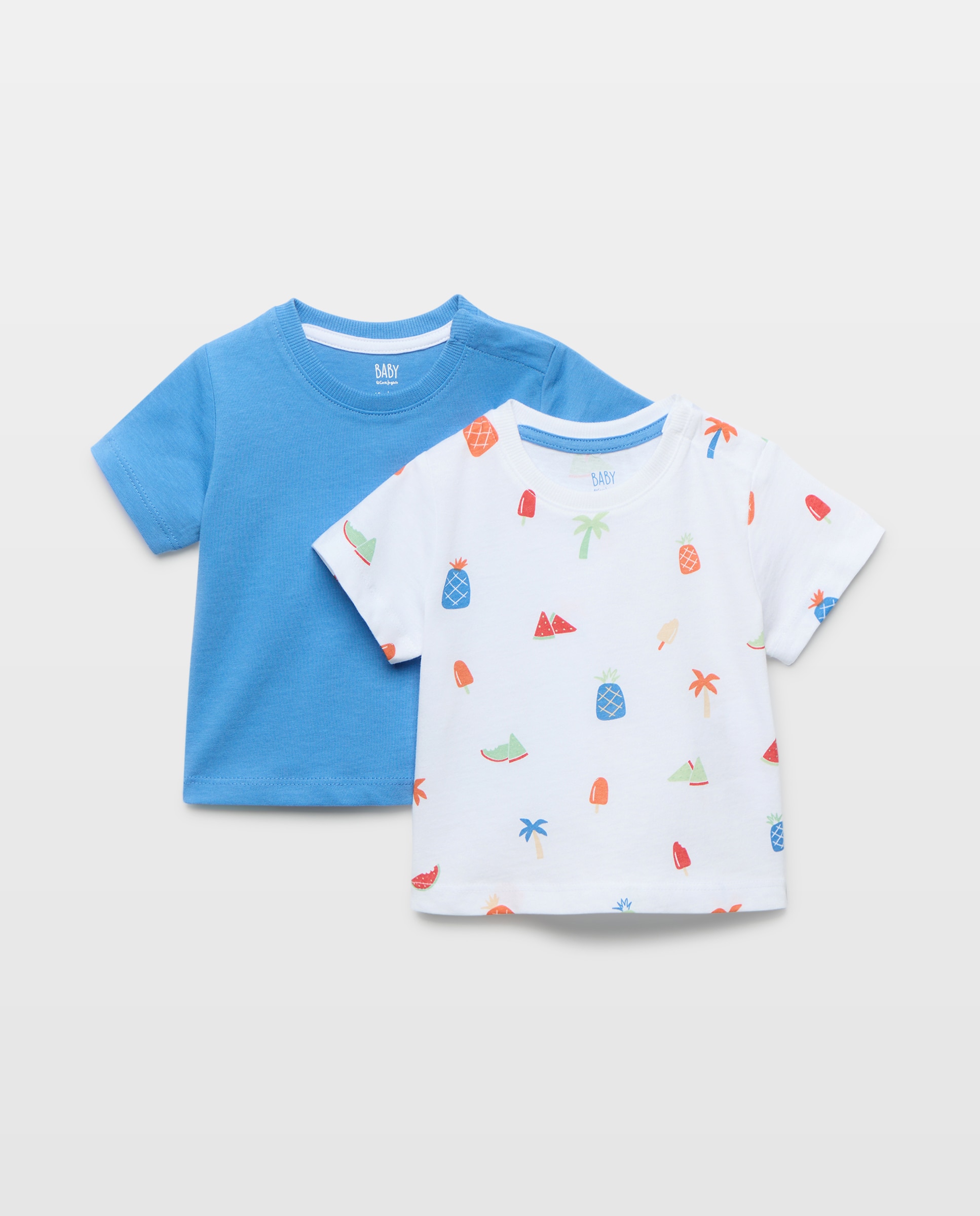 Imagem 0 de Pack de 2 Peças de Bebé com T-shirt de Manga Curta