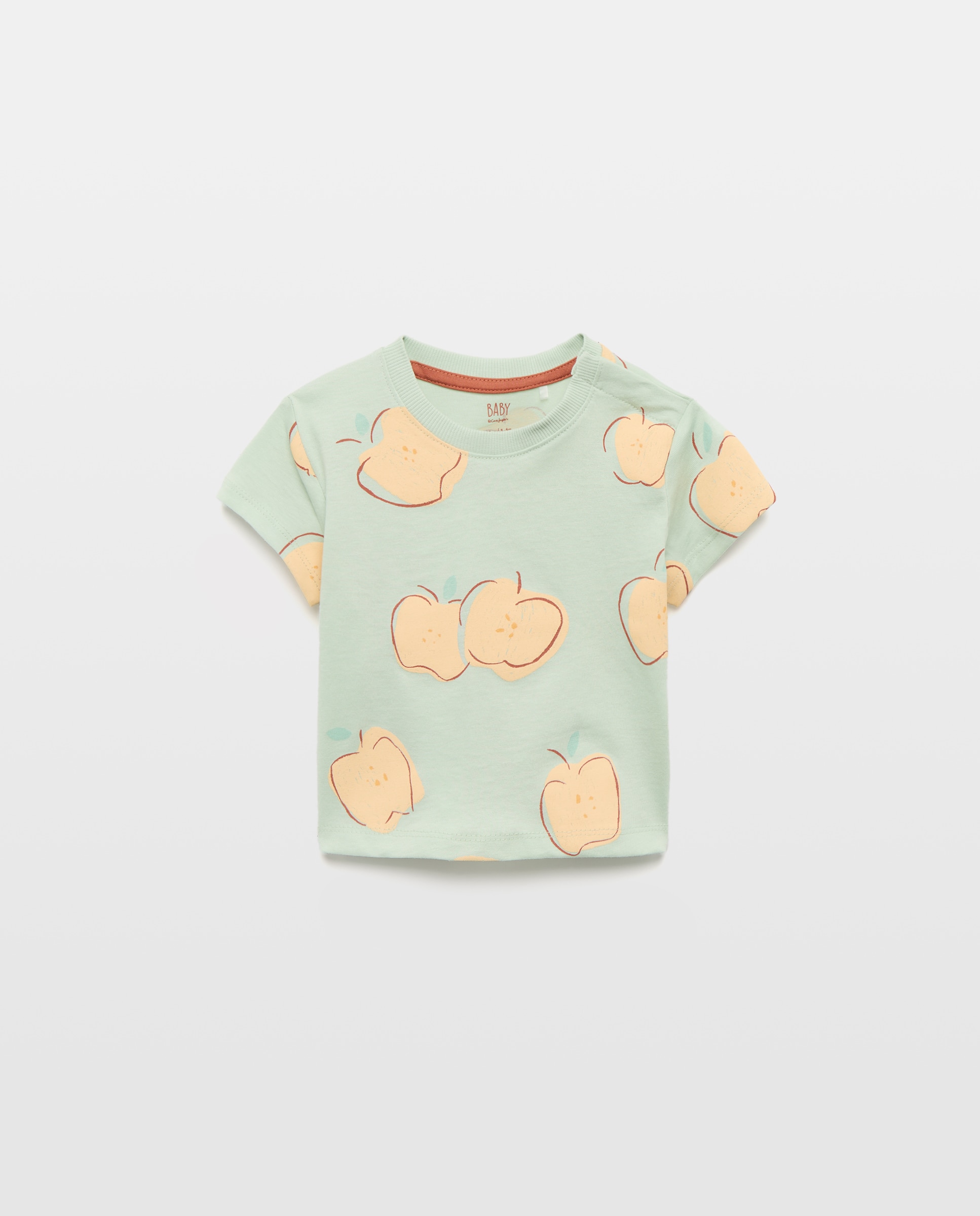 Imagem 0 de T-shirt Estampada de Bebé com Manga Curta