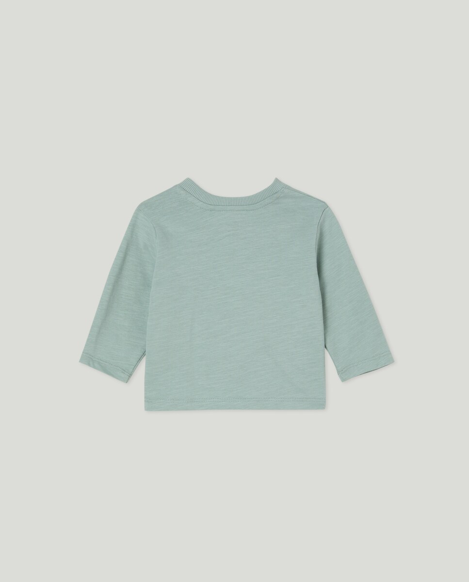 Camisola de Bebé com Manga Comprida e Estampado 3D Tiger Sabão-2