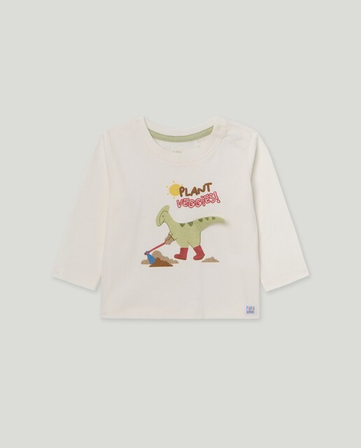 Imagem 0 de Camisola de Manga Comprida de Bebé com Fantasia 3D Dinossauro com Botas