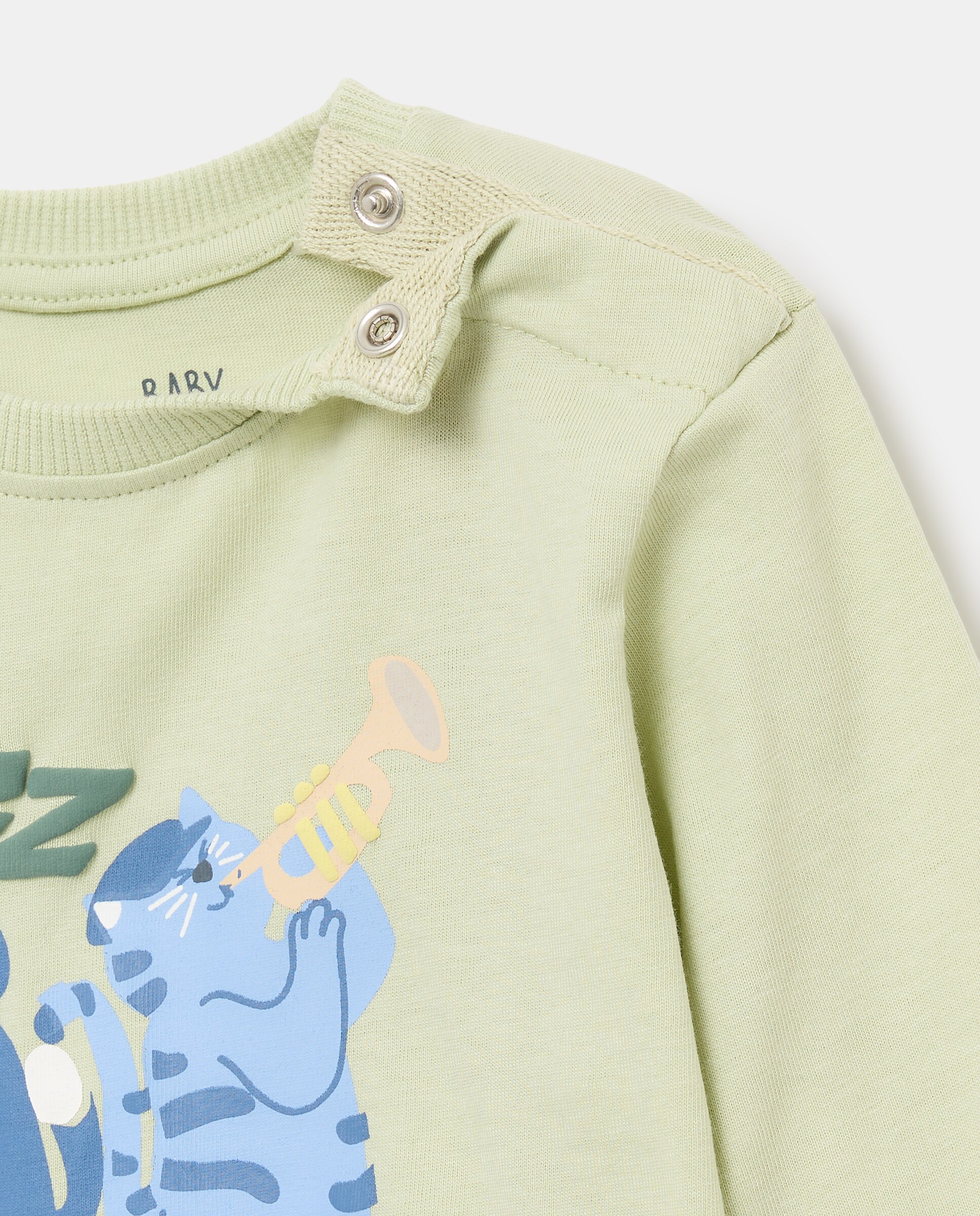 Camiseta manga larga para bebé - Baby El Corte Inglés - 510 Verde claro 510 Verde claro-3