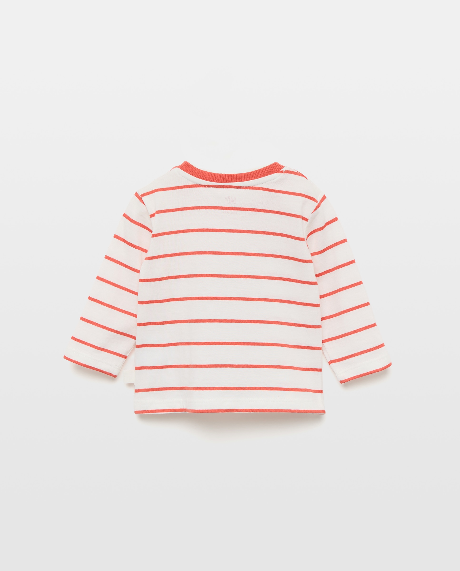 Camisola de Manga Comprida de Bebé com Fantasia 3D Vermelho-2