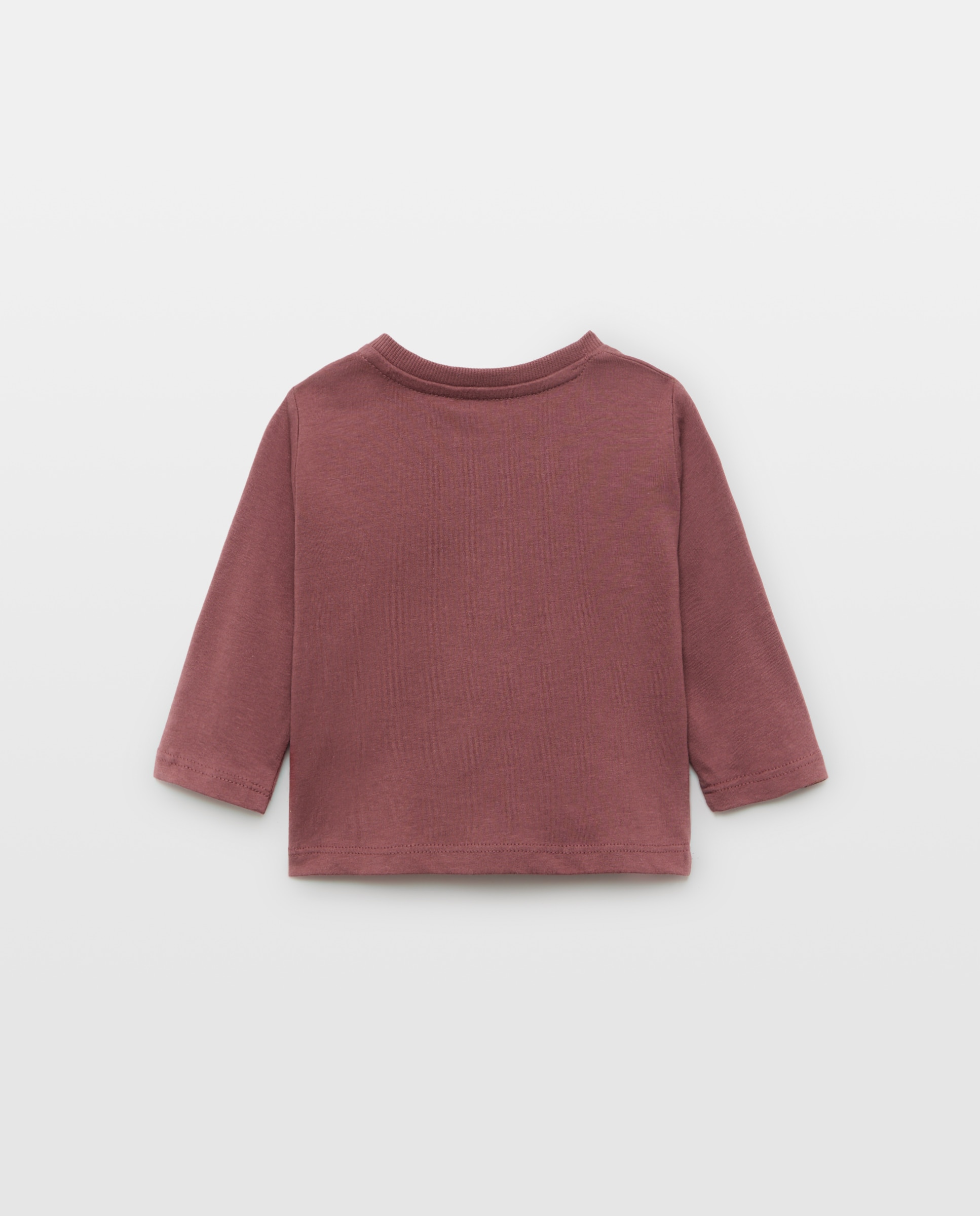 Camiseta manga larga 3D de bebé - Baby El Corte Inglés - 291 Berenjena 291 Berenjena-2