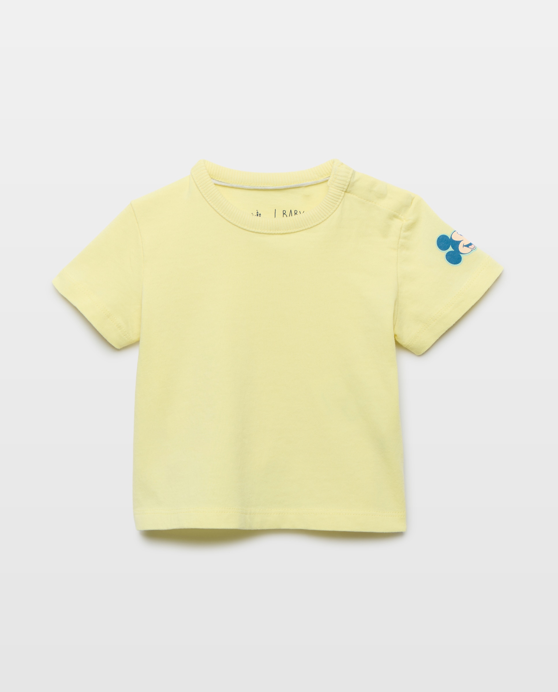 Peto y camiseta de manga corta Mickey de bebé niño - Baby El Corte Inglés - Gris claro Gris claro-3