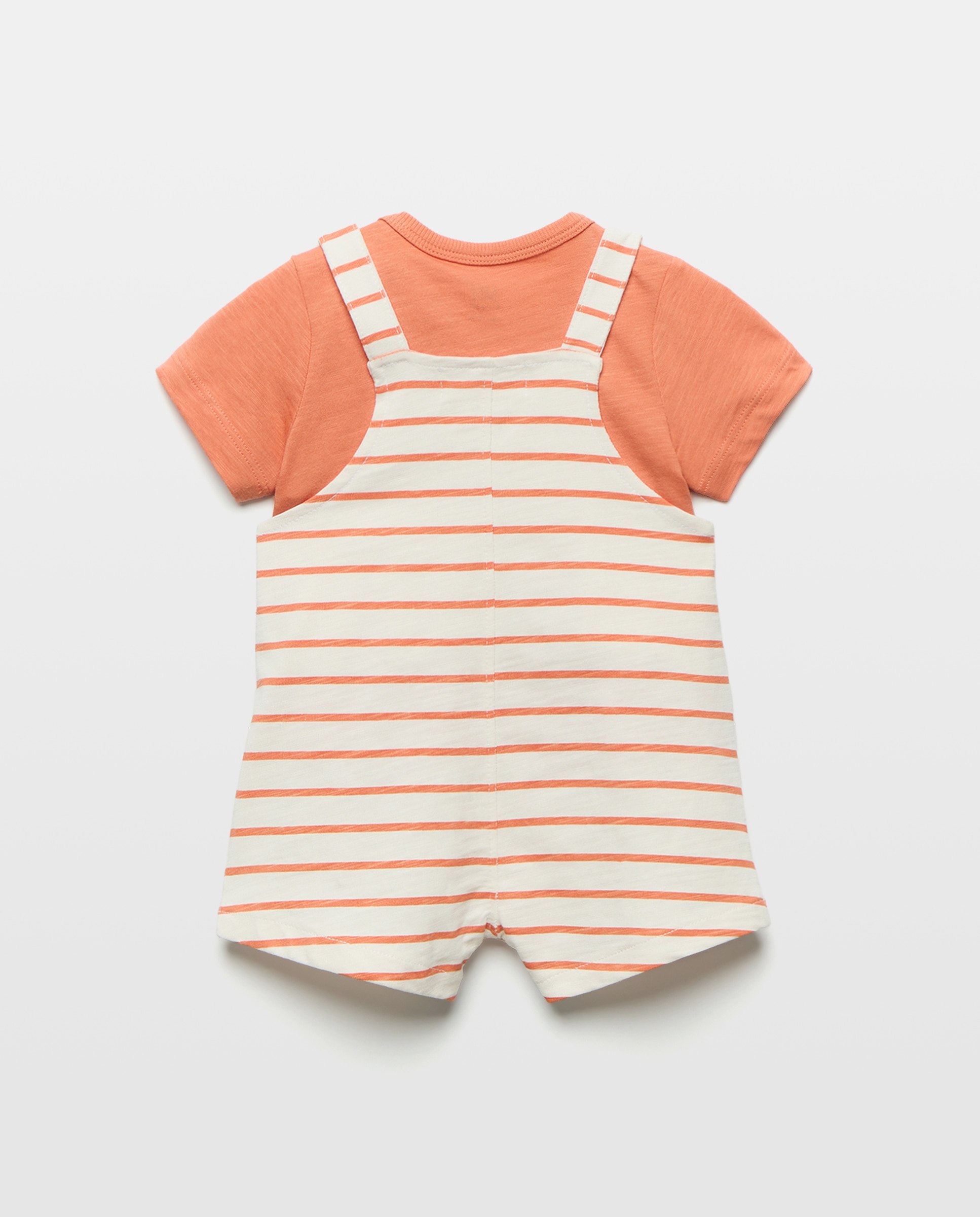 Conjunto de 2 Peças Curto de Bebé Baby El Corte Inglés 660 Laranja-2