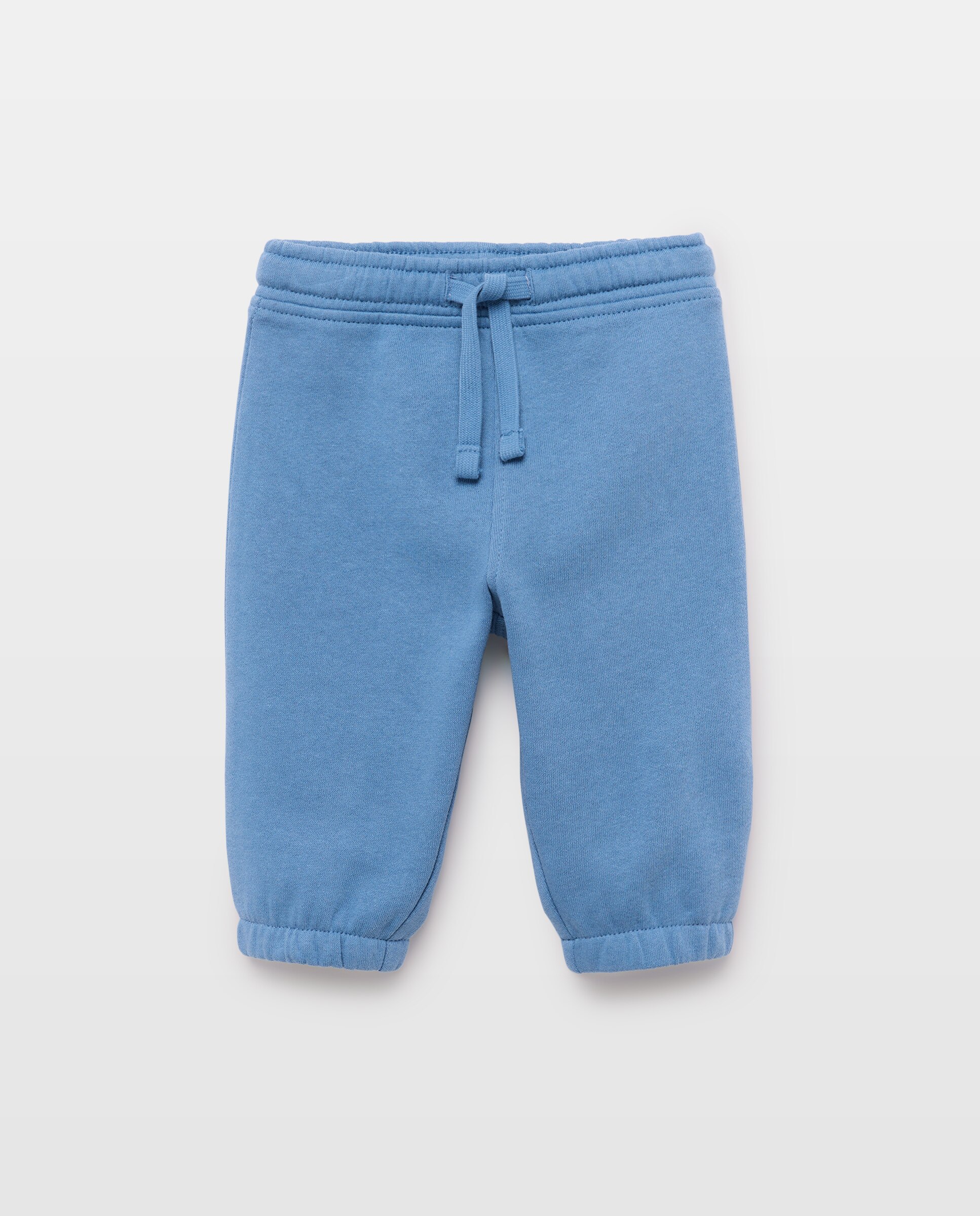 Conjunto Comprido de 2 Peças de Bebé com Sweatshirt Fechada e Calças de Felpa Baby El Corte Inglés 400 Azul-3