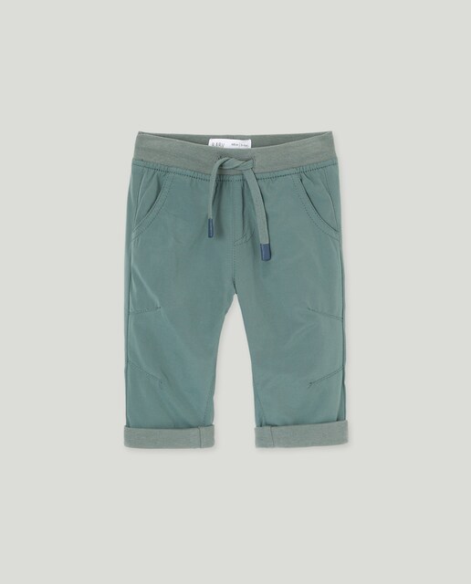 Imagem 0 de Calças de Microfibra Lisas de Bebé