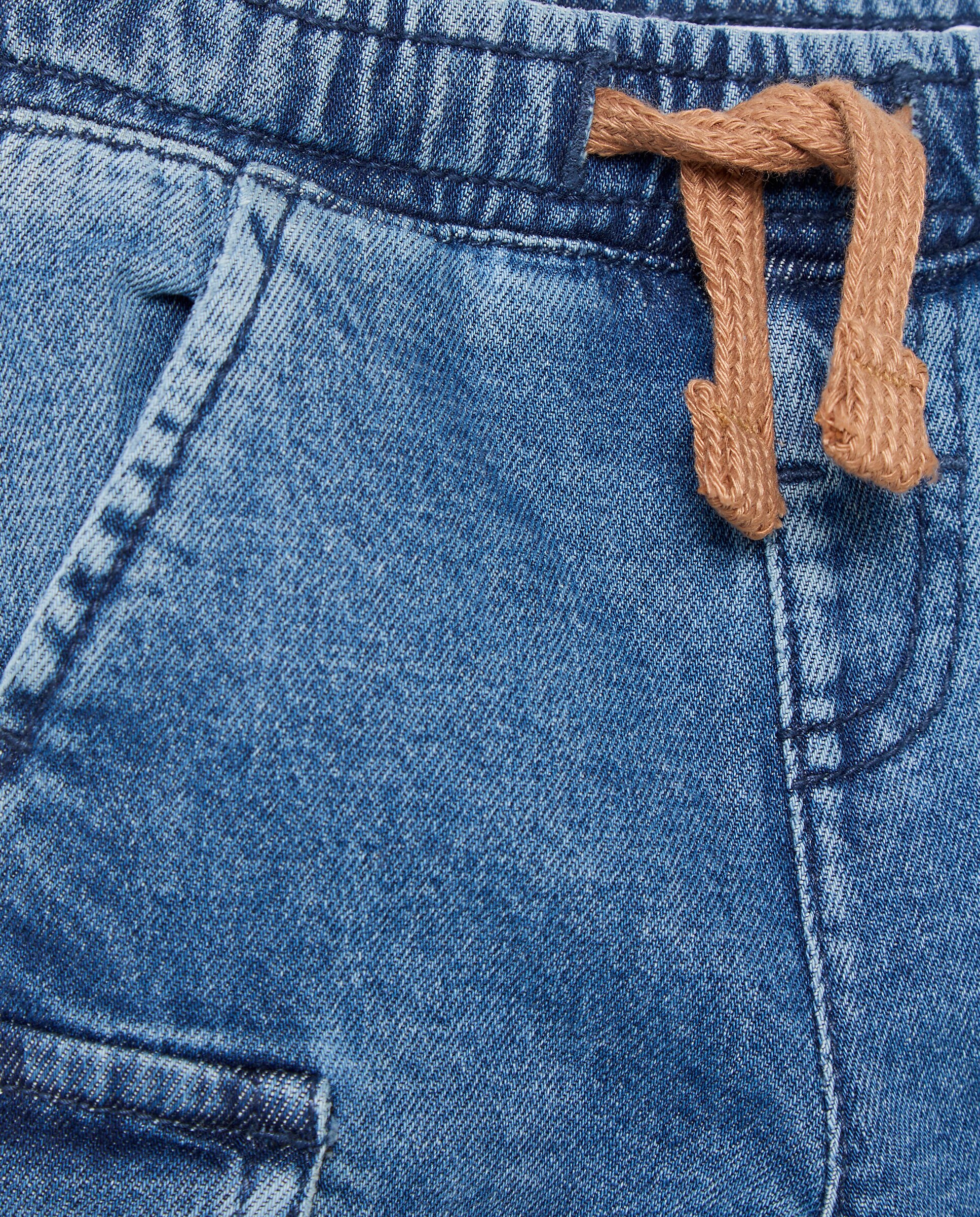 Jeans Cargo de Bebé Baby El Corte Inglés Azul pálido-3