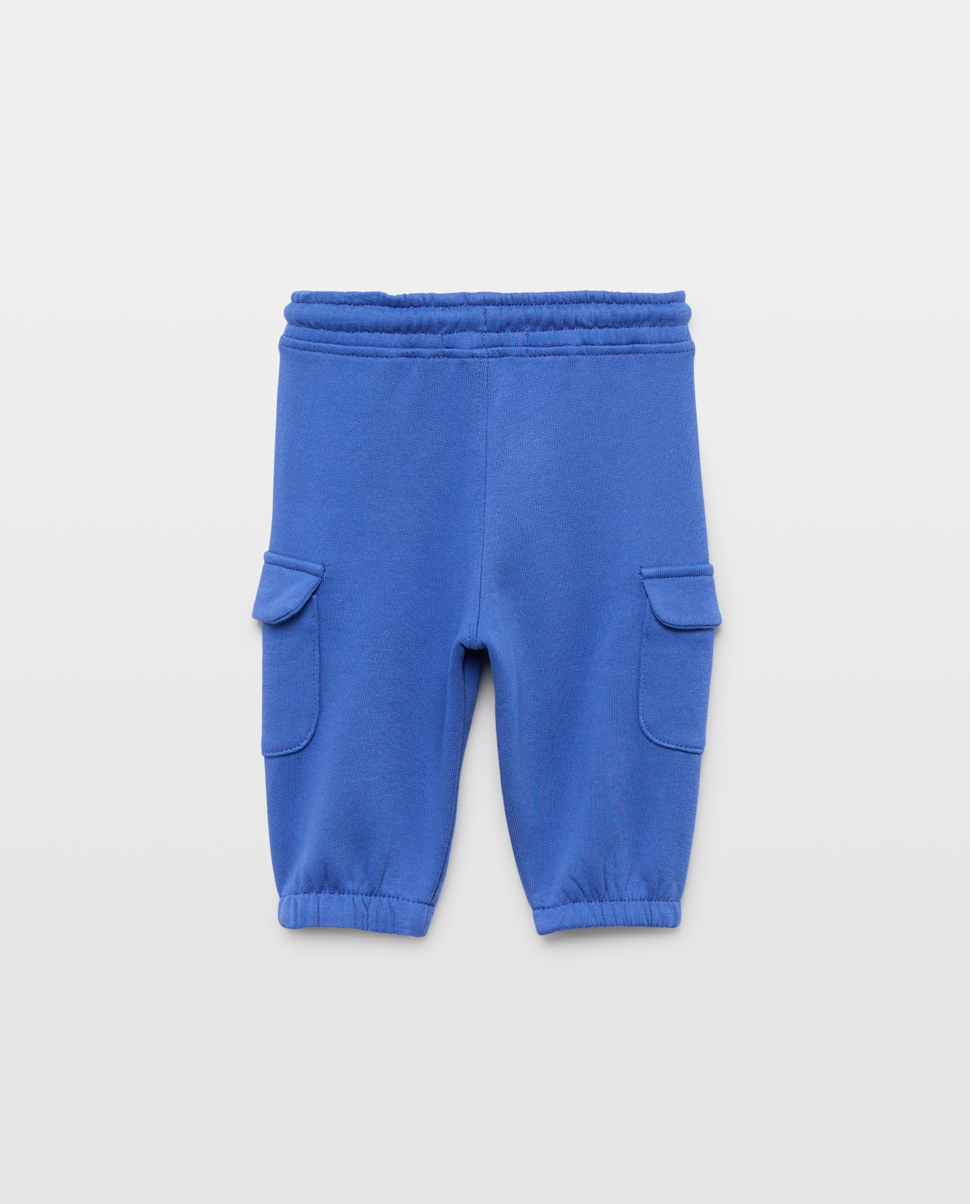 Pantalón de bebé en felpa lisa - Baby El Corte Inglés - 400 Azul 400 Azul-2