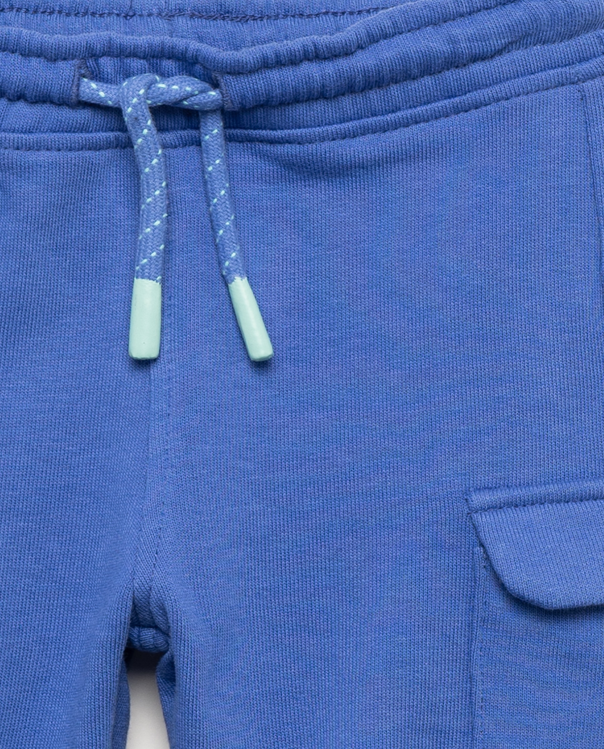 Pantalón de bebé en felpa lisa - Baby El Corte Inglés - 400 Azul 400 Azul-3