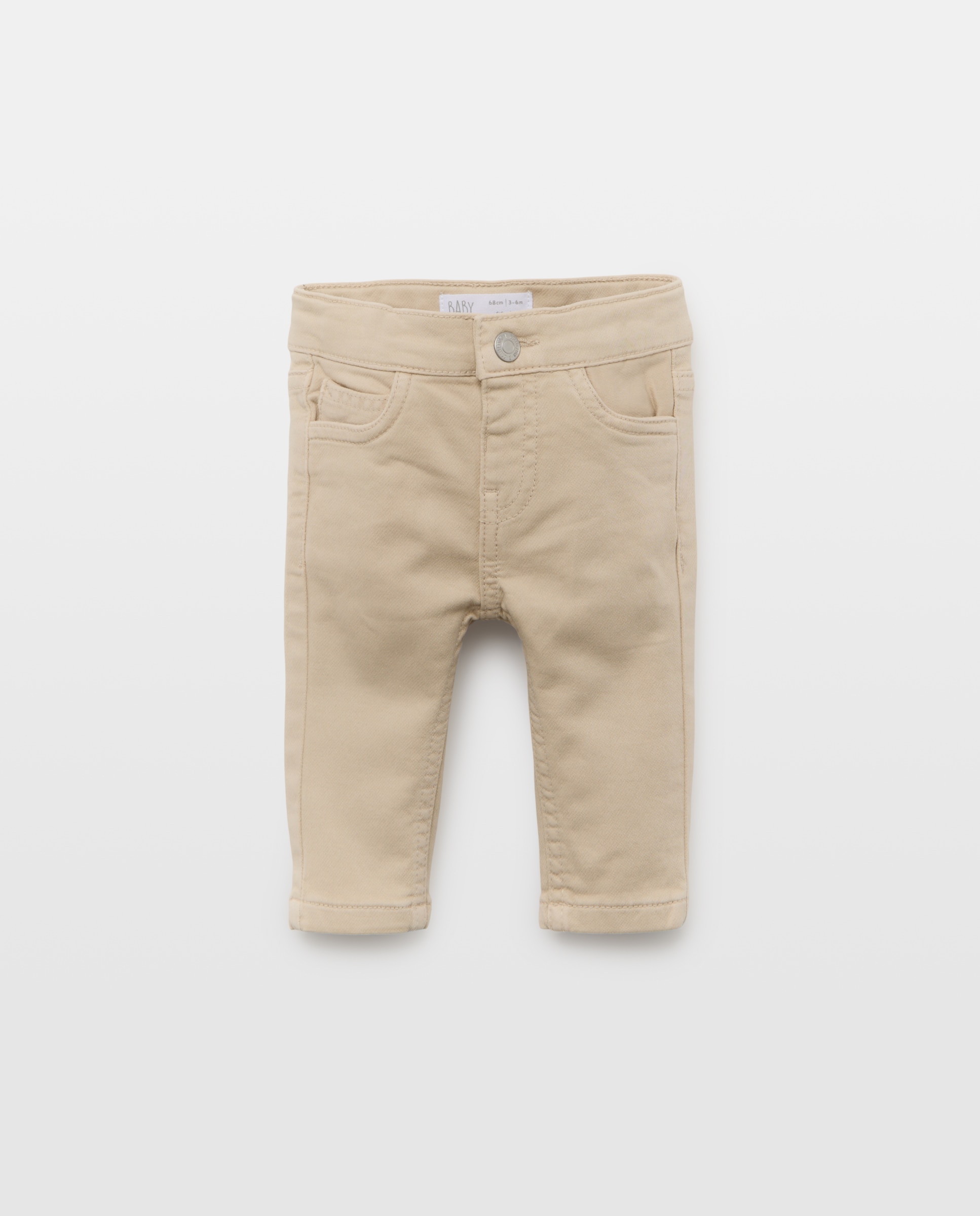 Pantalón felpa de bebé - Baby El Corte Inglés - Marrón Marrón-1