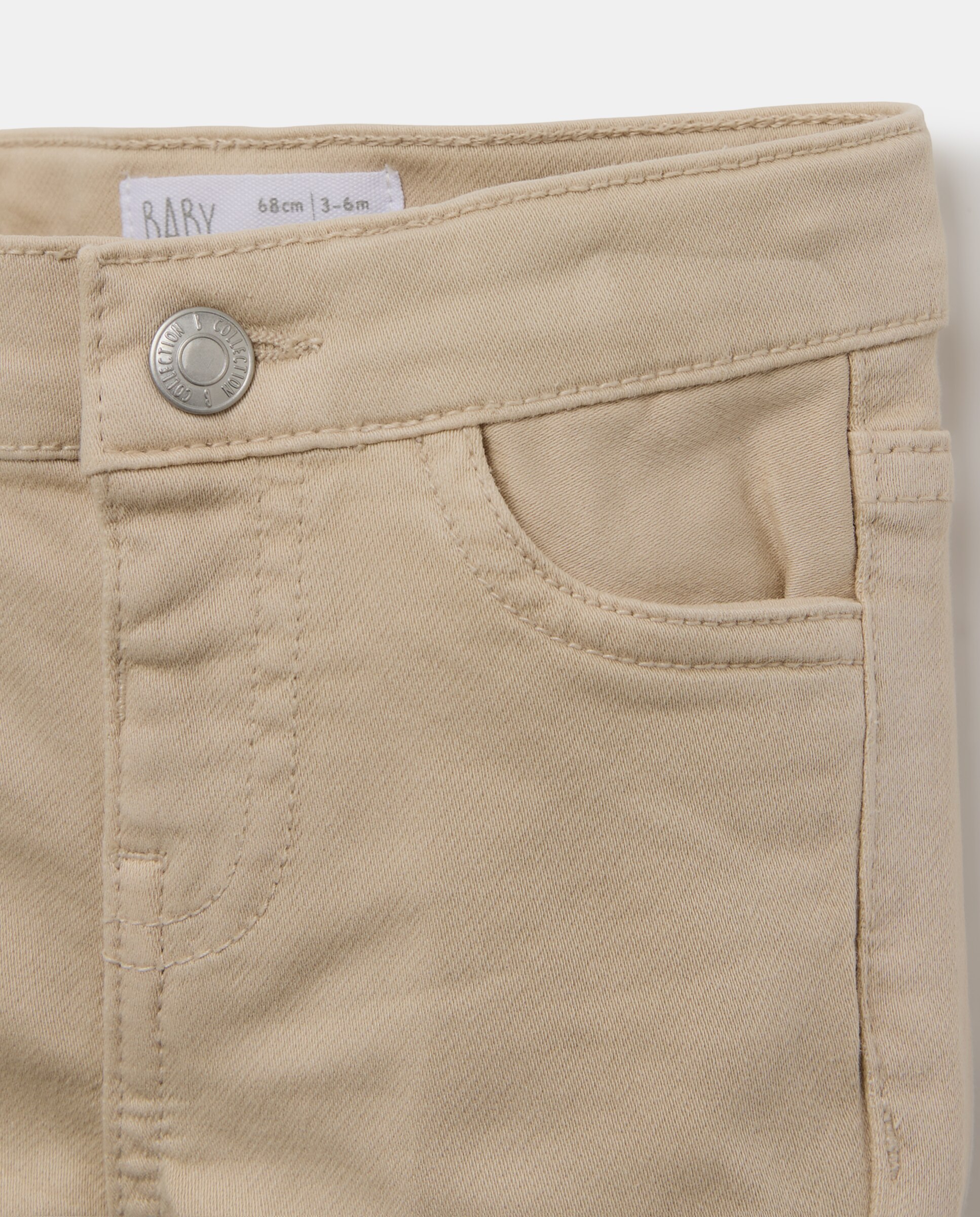 Pantalón felpa de bebé - Baby El Corte Inglés - Marrón Marrón-3