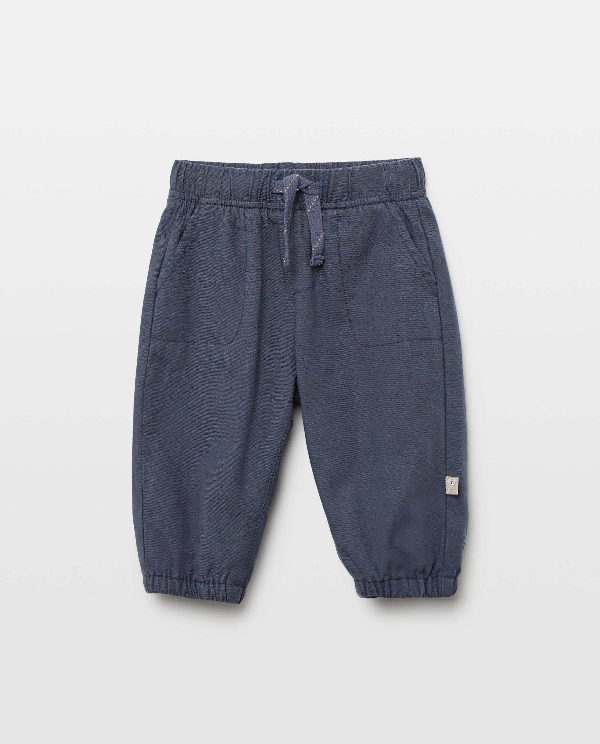 Pantalón lyocell de bebé - Baby El Corte Inglés - 400 Azul 400 Azul-1