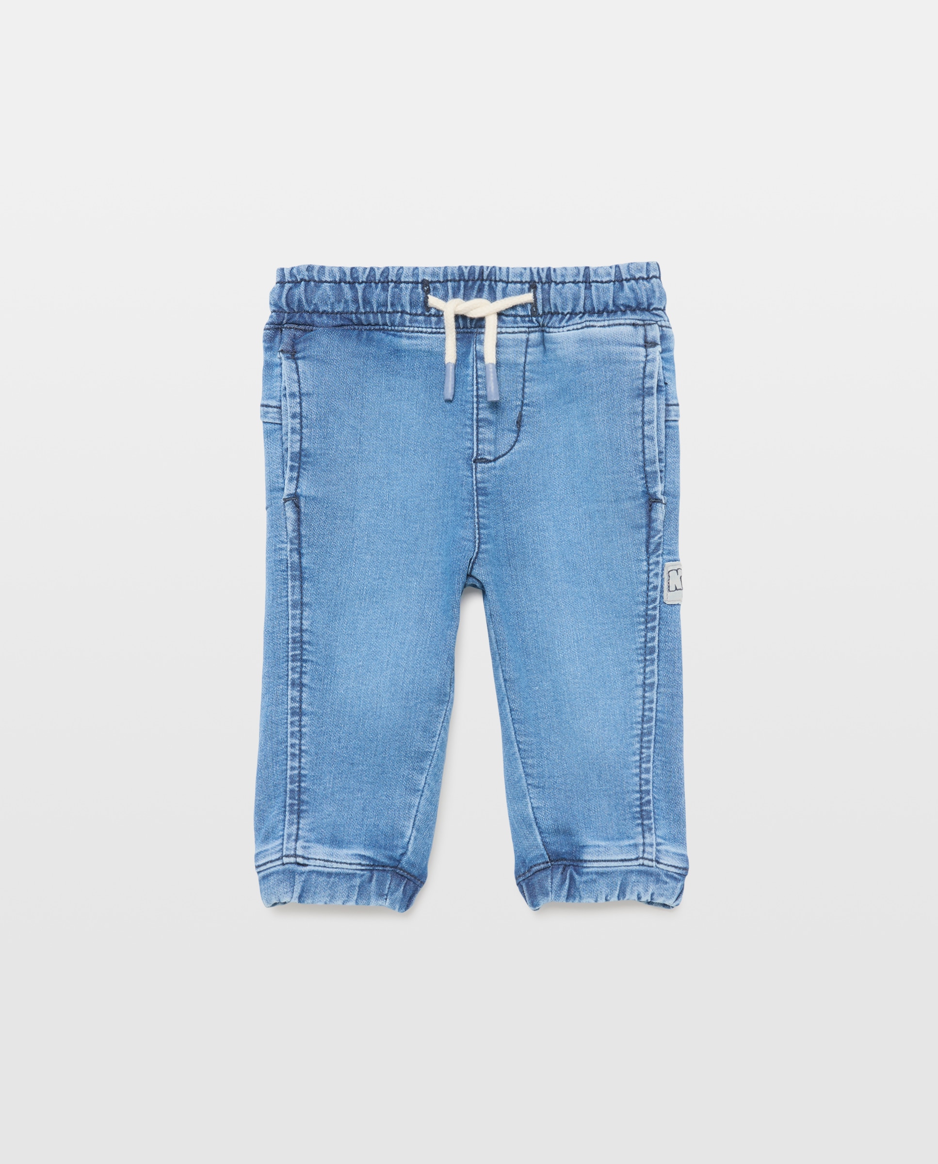 Imagem 0 de Jeans de Felpa Tipo Joggers de Bebé