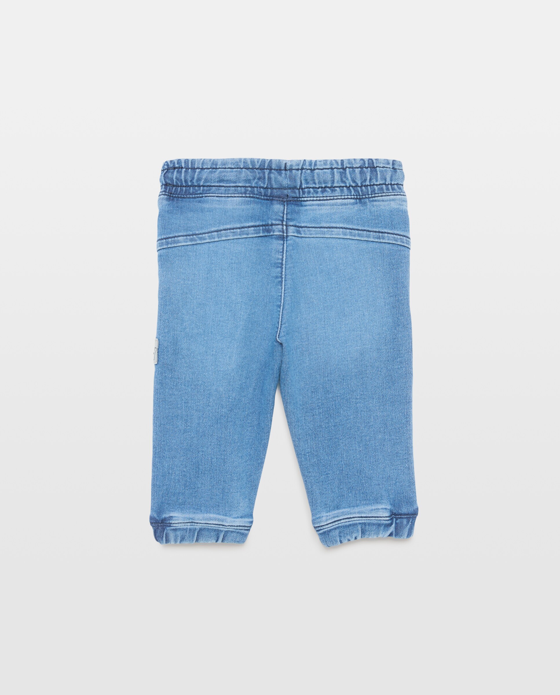 Jeans de Felpa Tipo Joggers de Bebé Baby El Corte Inglés Azul pálido-2