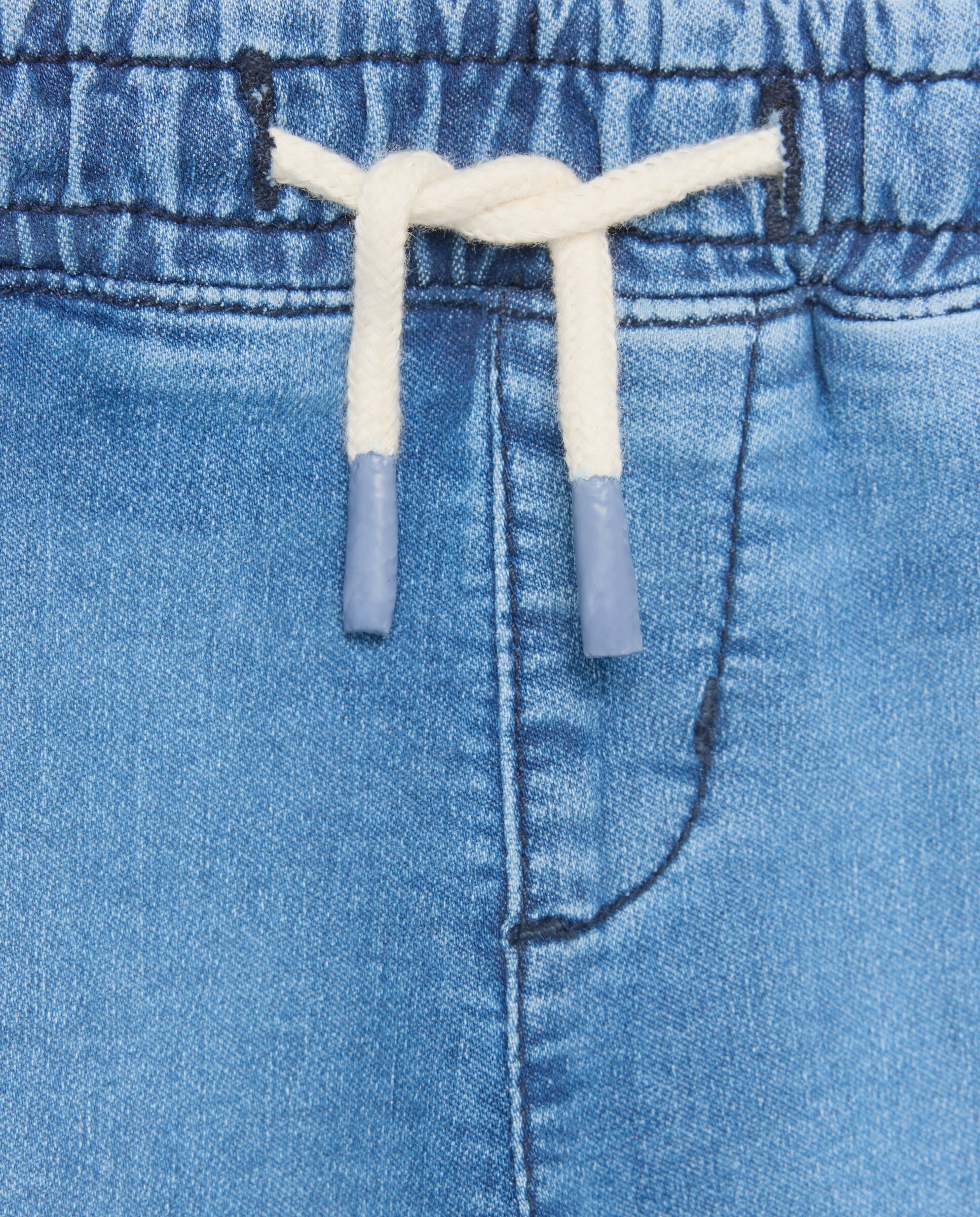 Jeans de Felpa Tipo Joggers de Bebé Baby El Corte Inglés Azul pálido-3