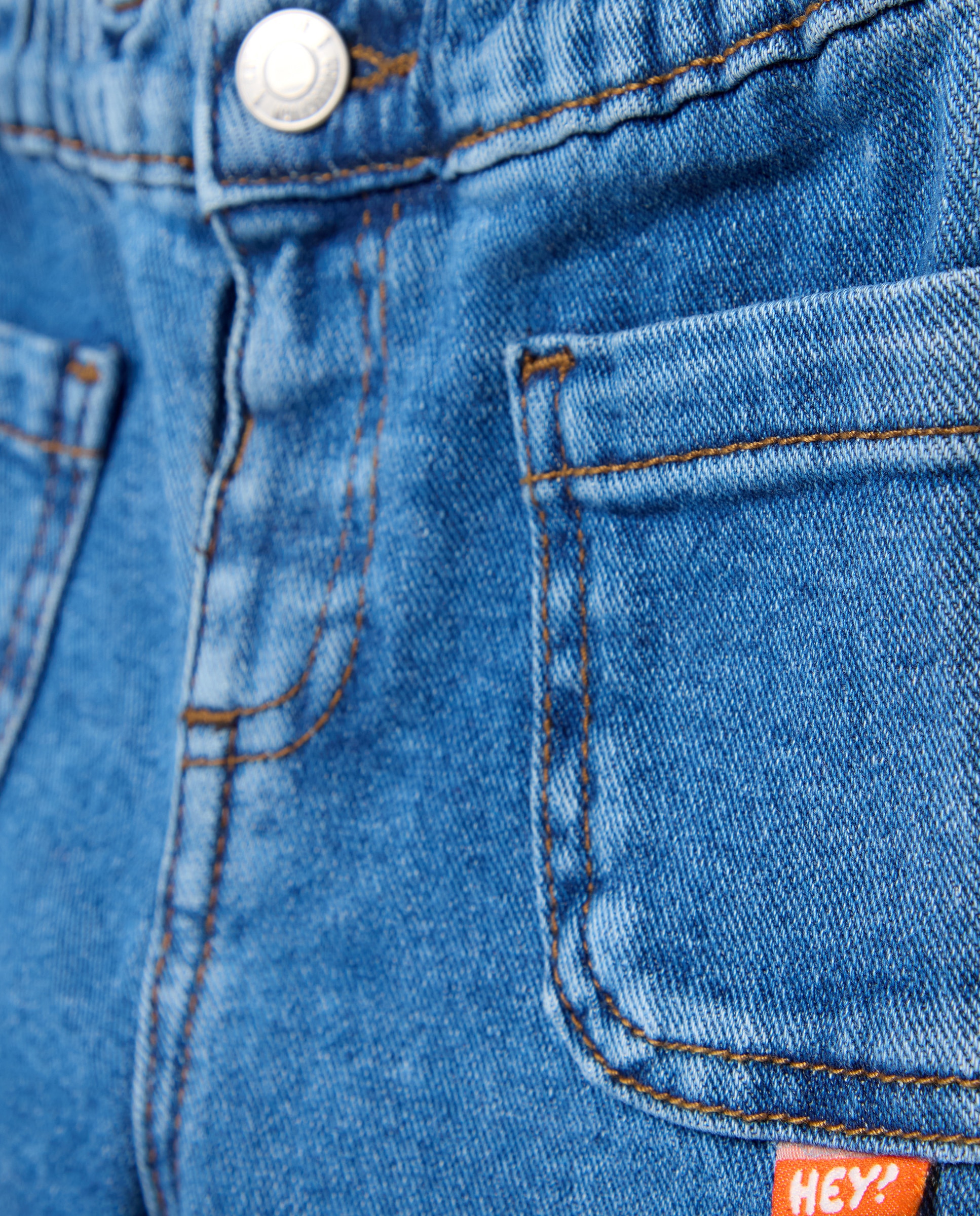 Jeans Loose Fit de Bebé Azul pálido-3