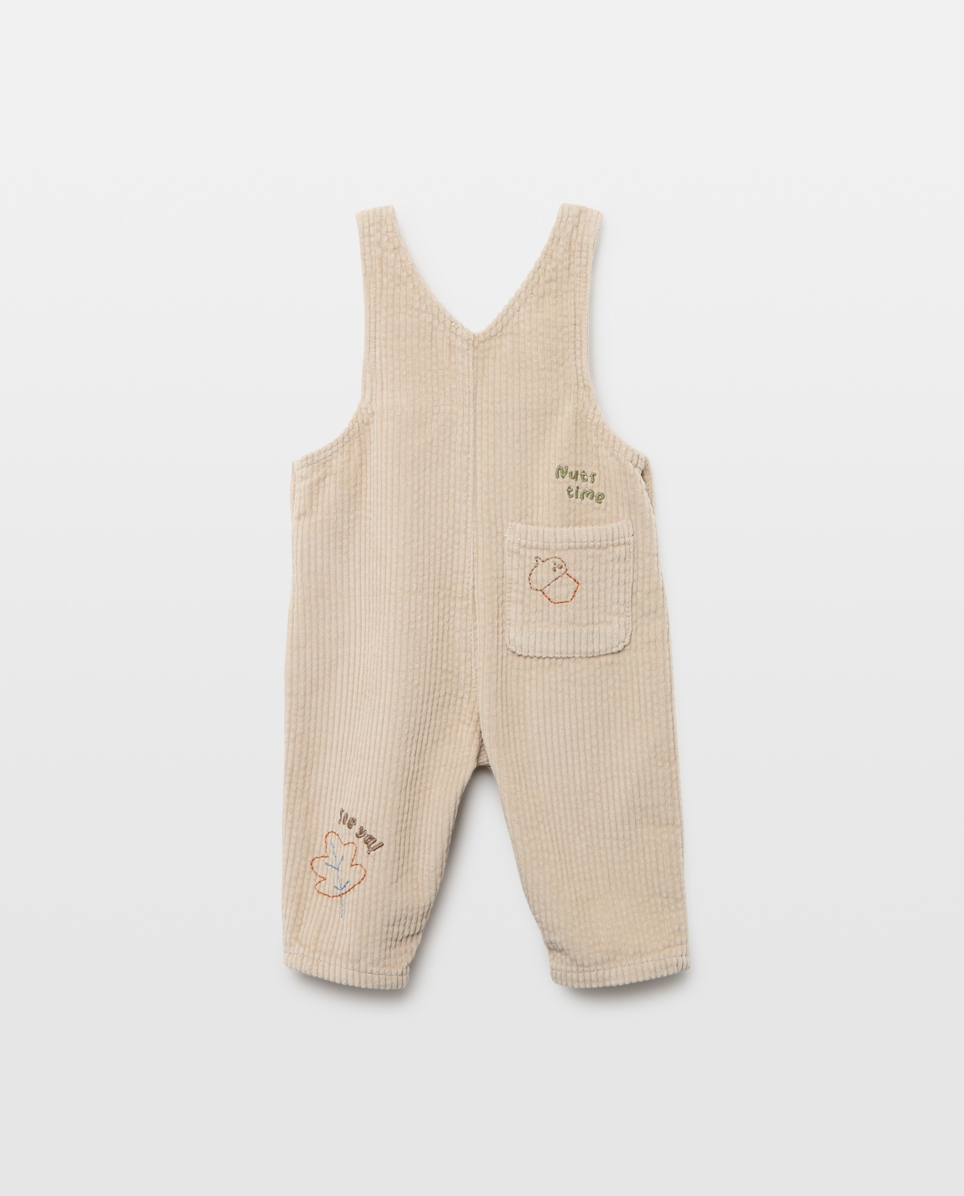 Peto largo micropana de bebé - Baby El Corte Inglés - 120 Crudo 120 Crudo-2
