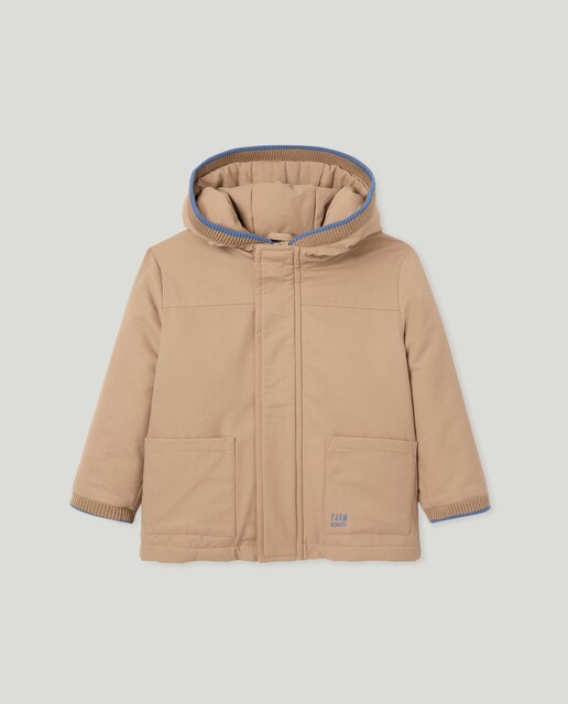 Imagem 0 de Parka Casual Lisa de Bebé