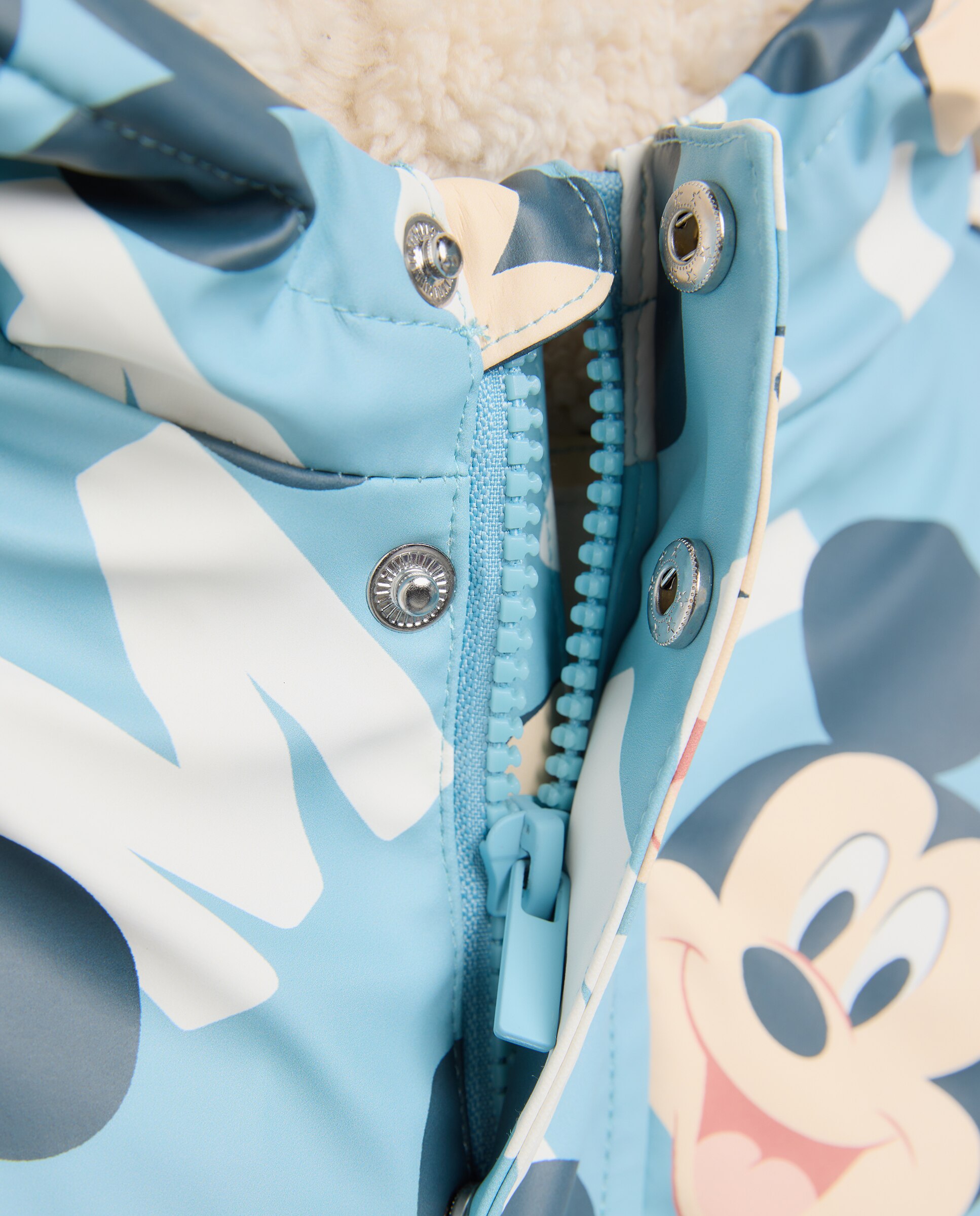 Parka de Engomada de Bebé com Fantasia Mickey Baby El Corte Inglés 400 Azul-3