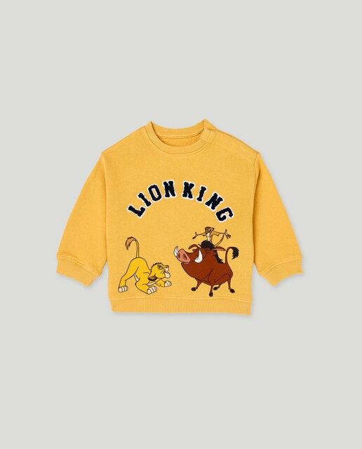 Sudadera cerrada licencia Rey León de bebé niño