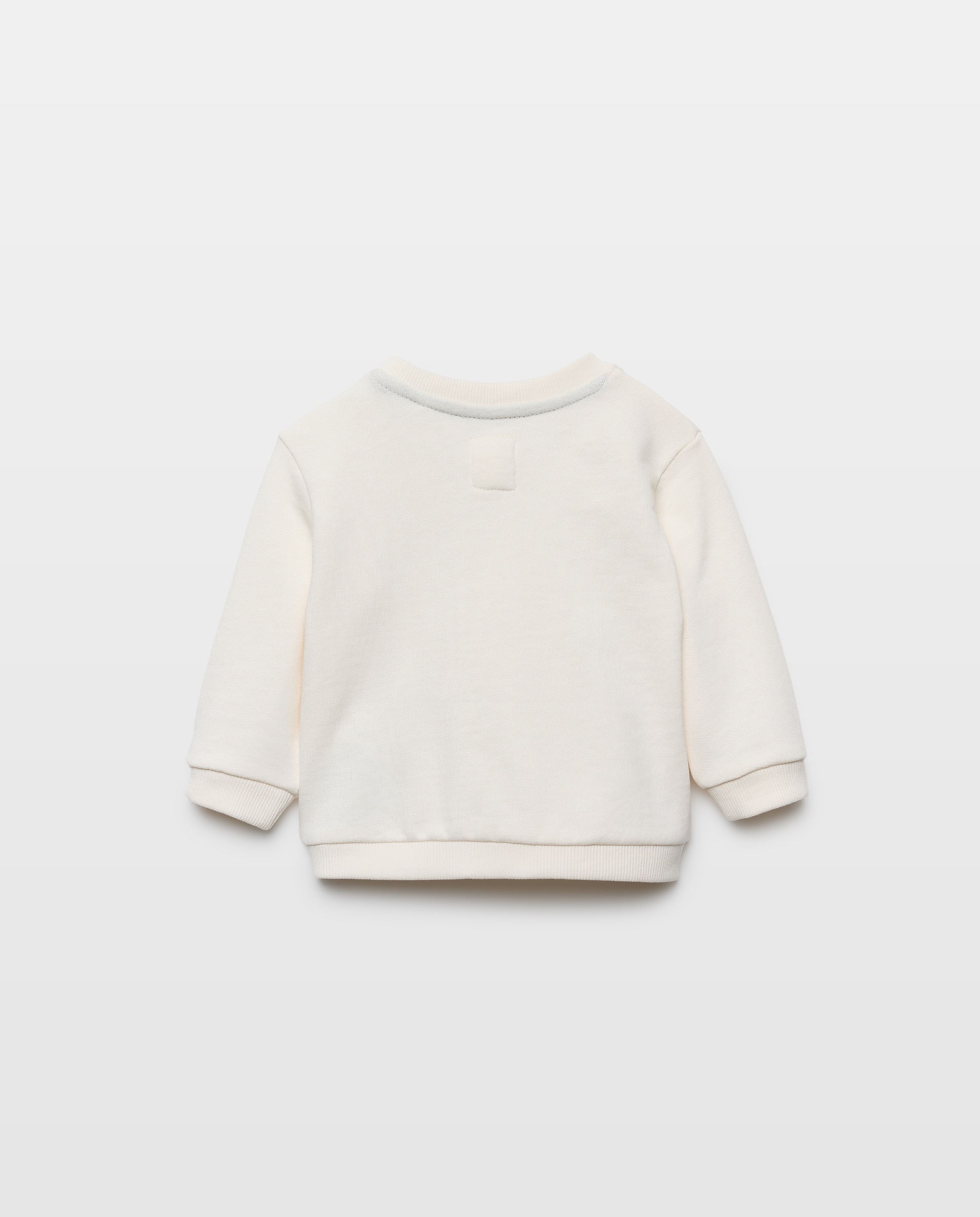 Sudadera cerrada con cordón de bebé - Baby El Corte Inglés - 120 Crudo 120 Crudo-2