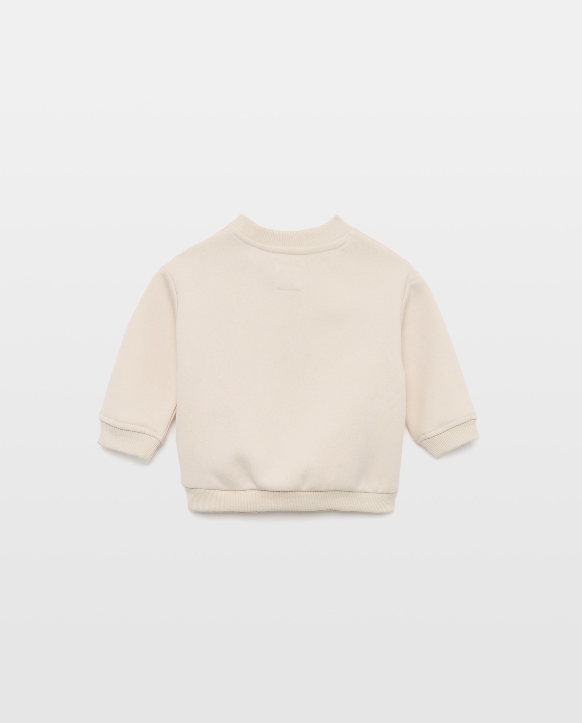 Sweatshirt Fechada de Bebé sem Capuz Baby El Corte Inglés 850 Pedra-2