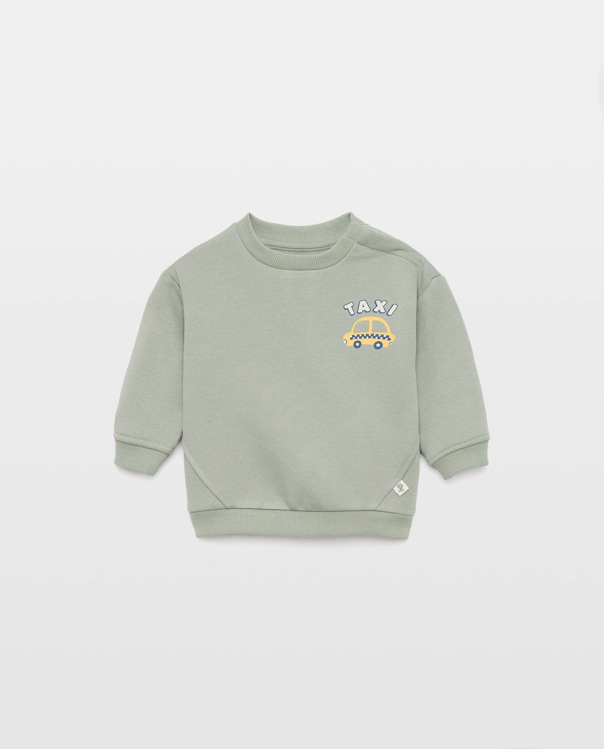 Imagem 0 de Sweatshirt Fechada de Bebé sem Capuz
