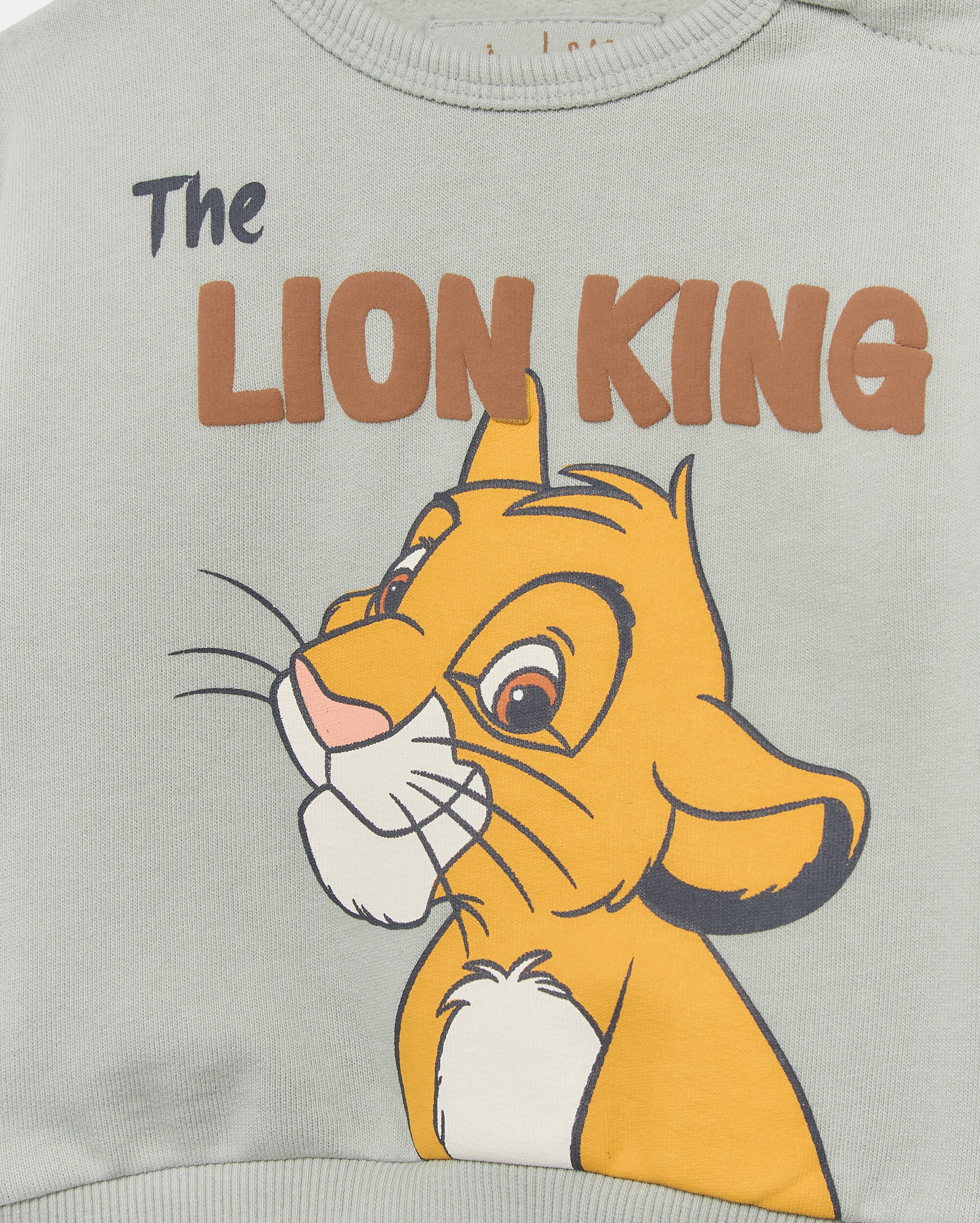 Sweatshirt Fechada de Bebé com Fantasia O Rei Leão Baby El Corte Inglés Verde-3
