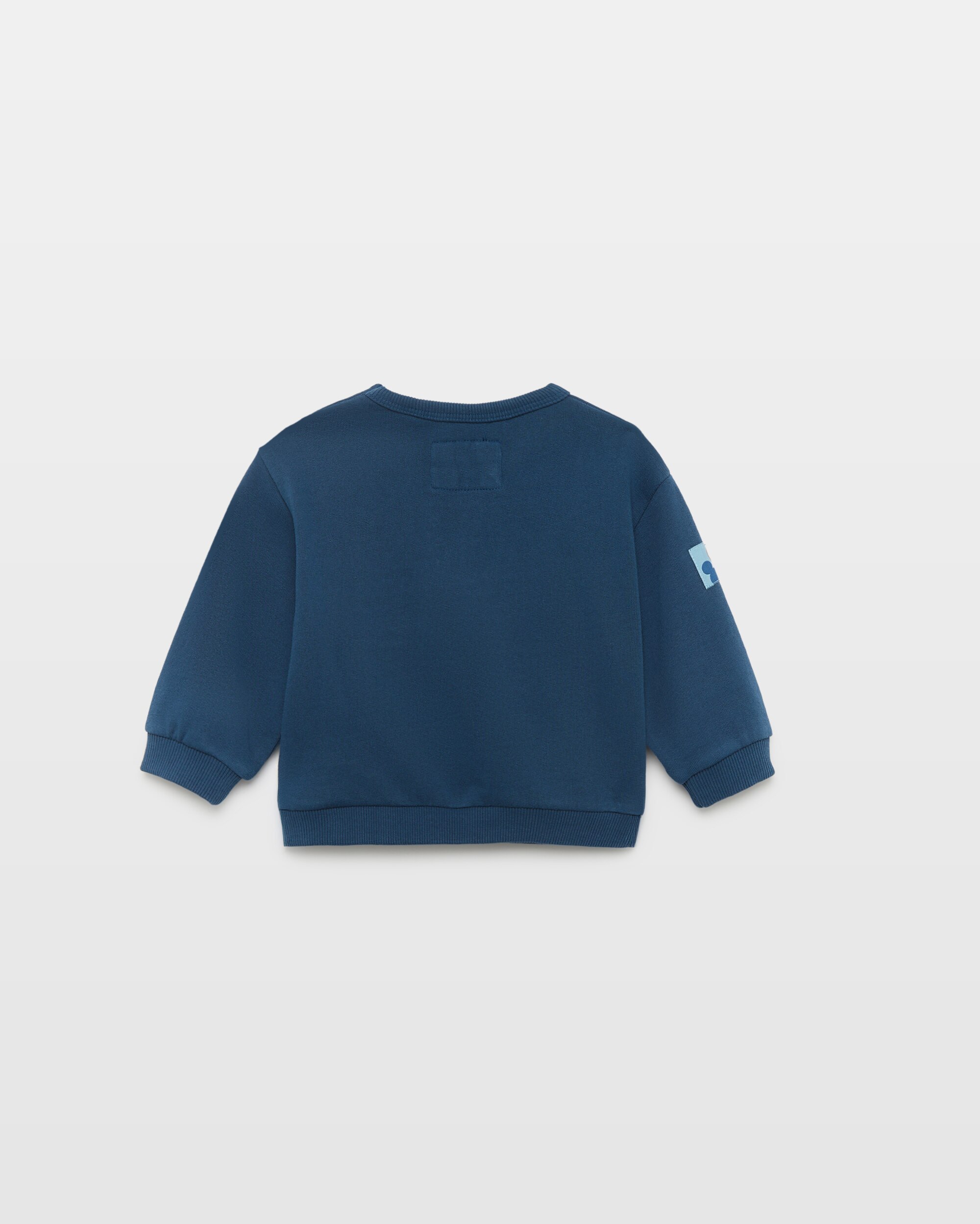 Sweatshirt Fechada de Bebé com Fantasia Mickey Baby El Corte Inglés Azul-marinho-2