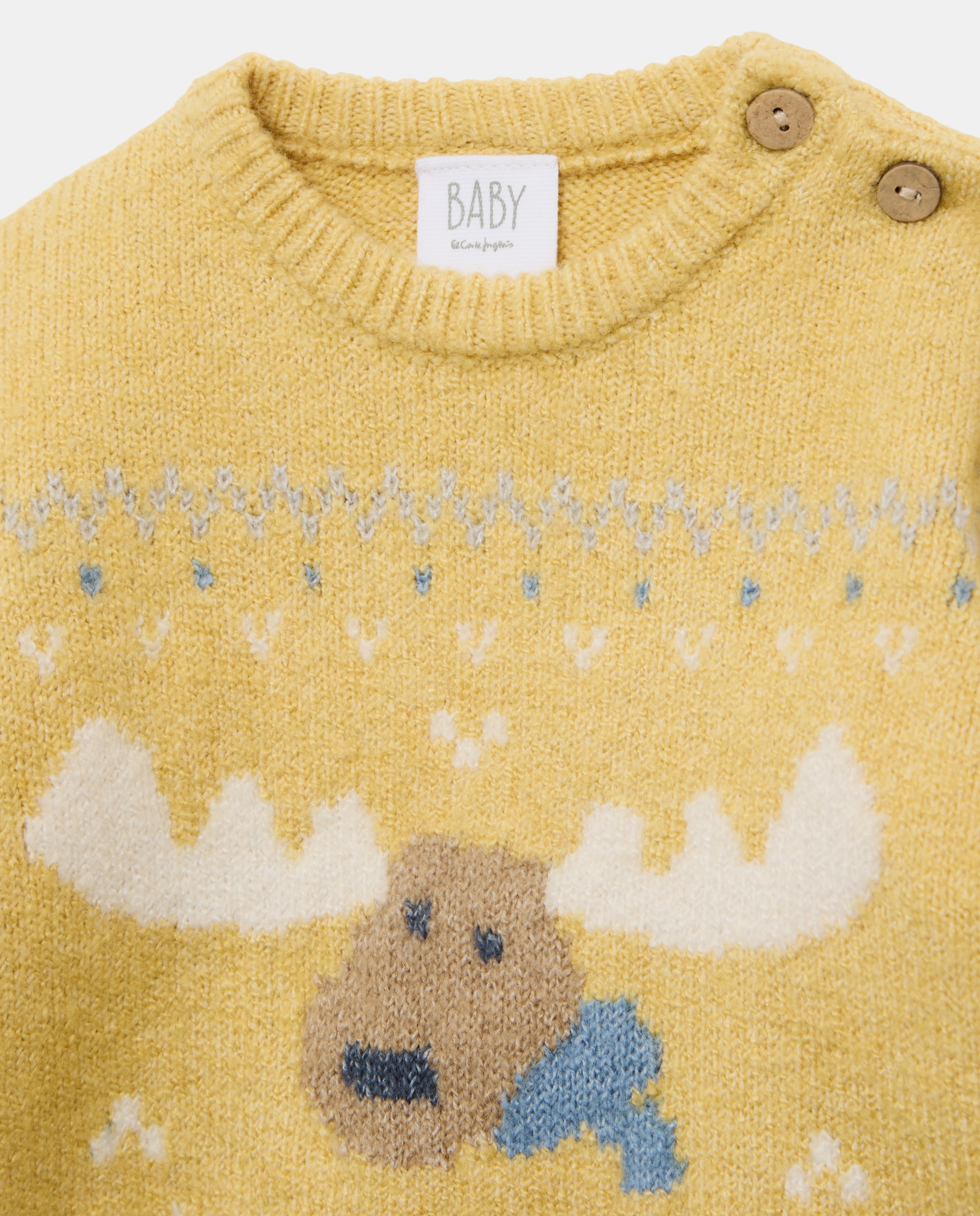 Jersey greca posicional de bebé - Baby El Corte Inglés - 300 Amarillo 300 Amarillo-3