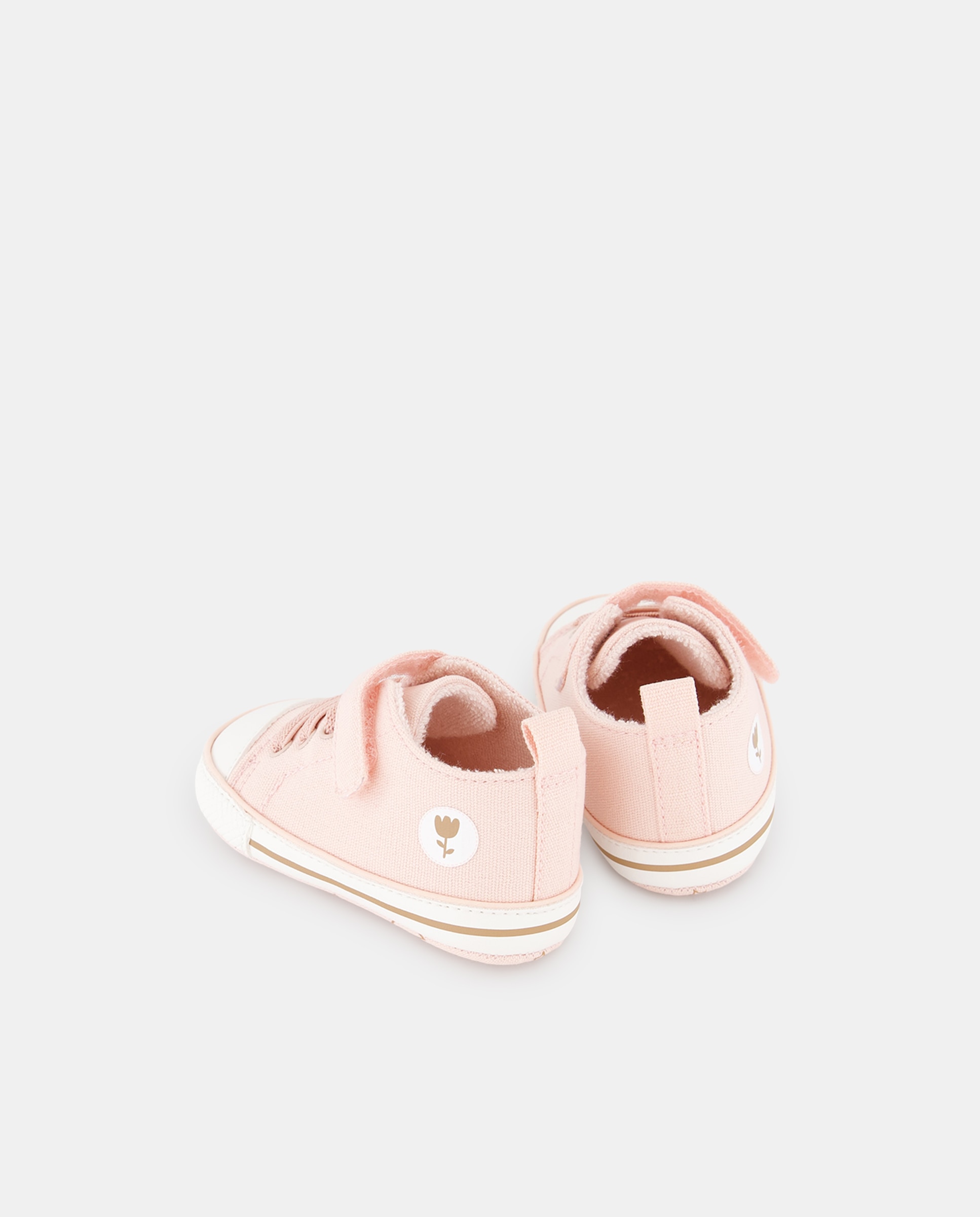 Sapatilhas Flexíveis Mini Basket de Bebé Baby El Corte Inglés Rosa-claro-3