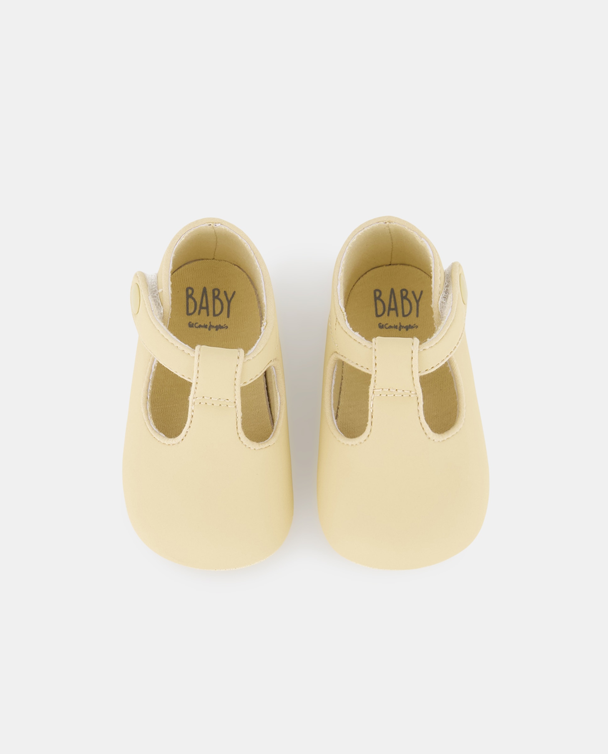 Sapatos de Presilha Flexíveis de Bebé Baby El Corte Inglés Cinzento-claro-4