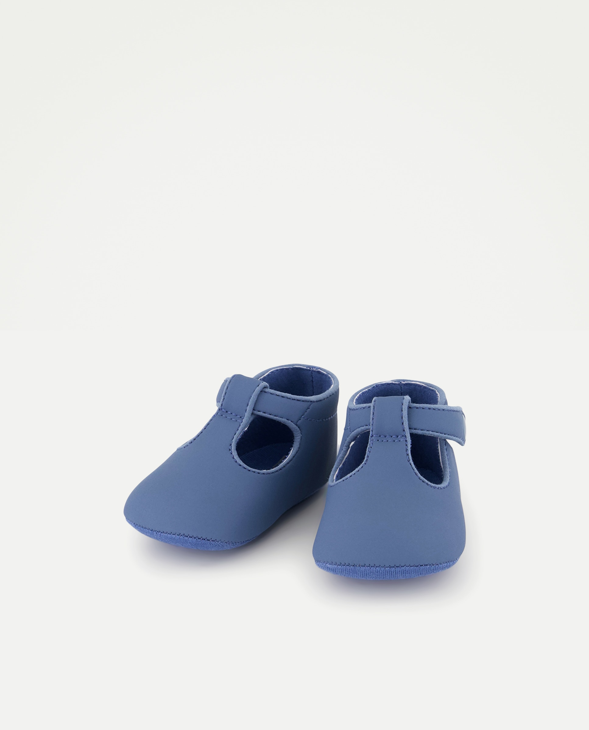 Sapatos de Presilha Flexíveis de Bebé 400 Azul-2