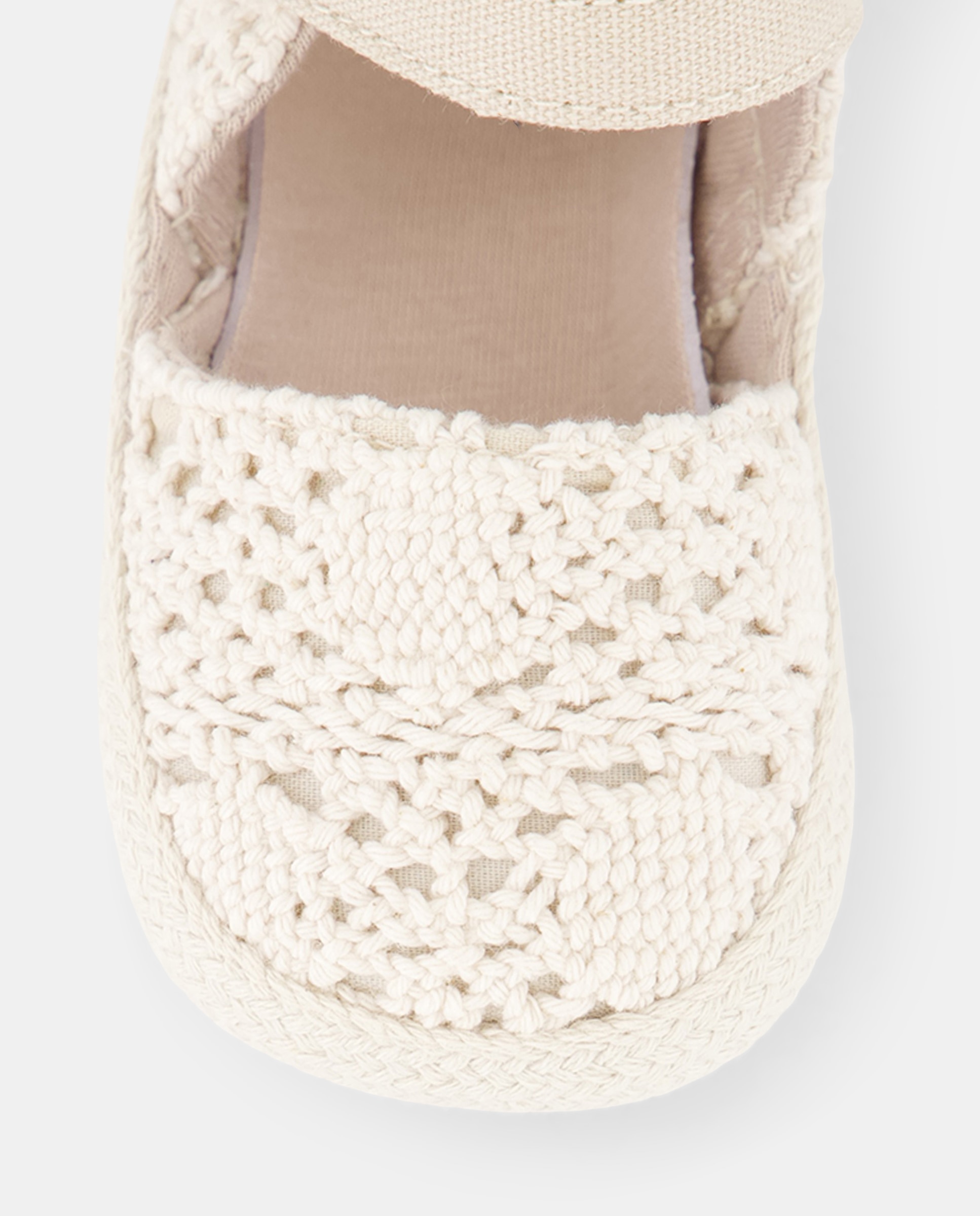 Sapatos de Juta Flexíveis de Bebé 120 Cru-5