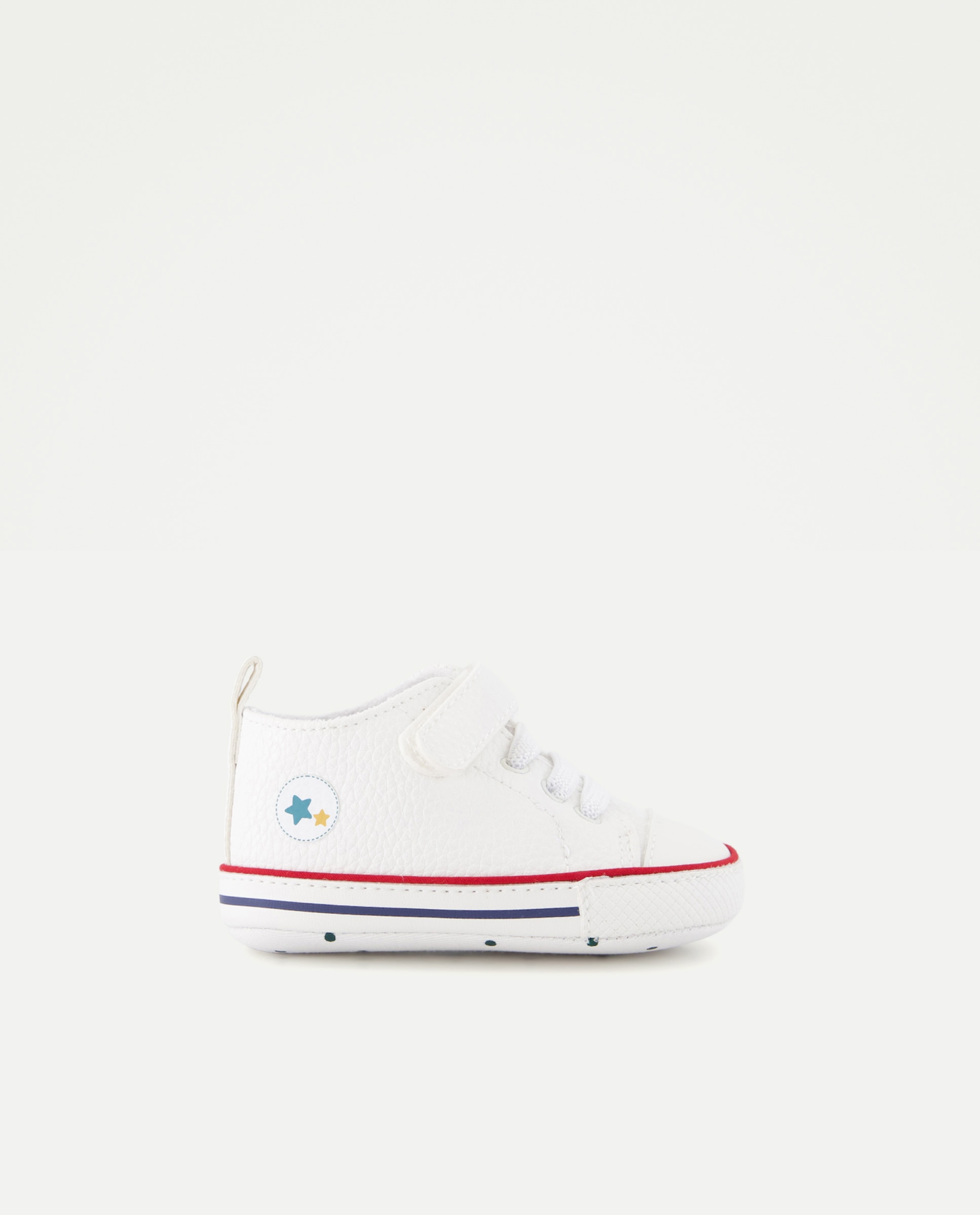 Sapatos Flexíveis para Bebé Tipo Basquetebol Baby El Corte Inglés Branco-1