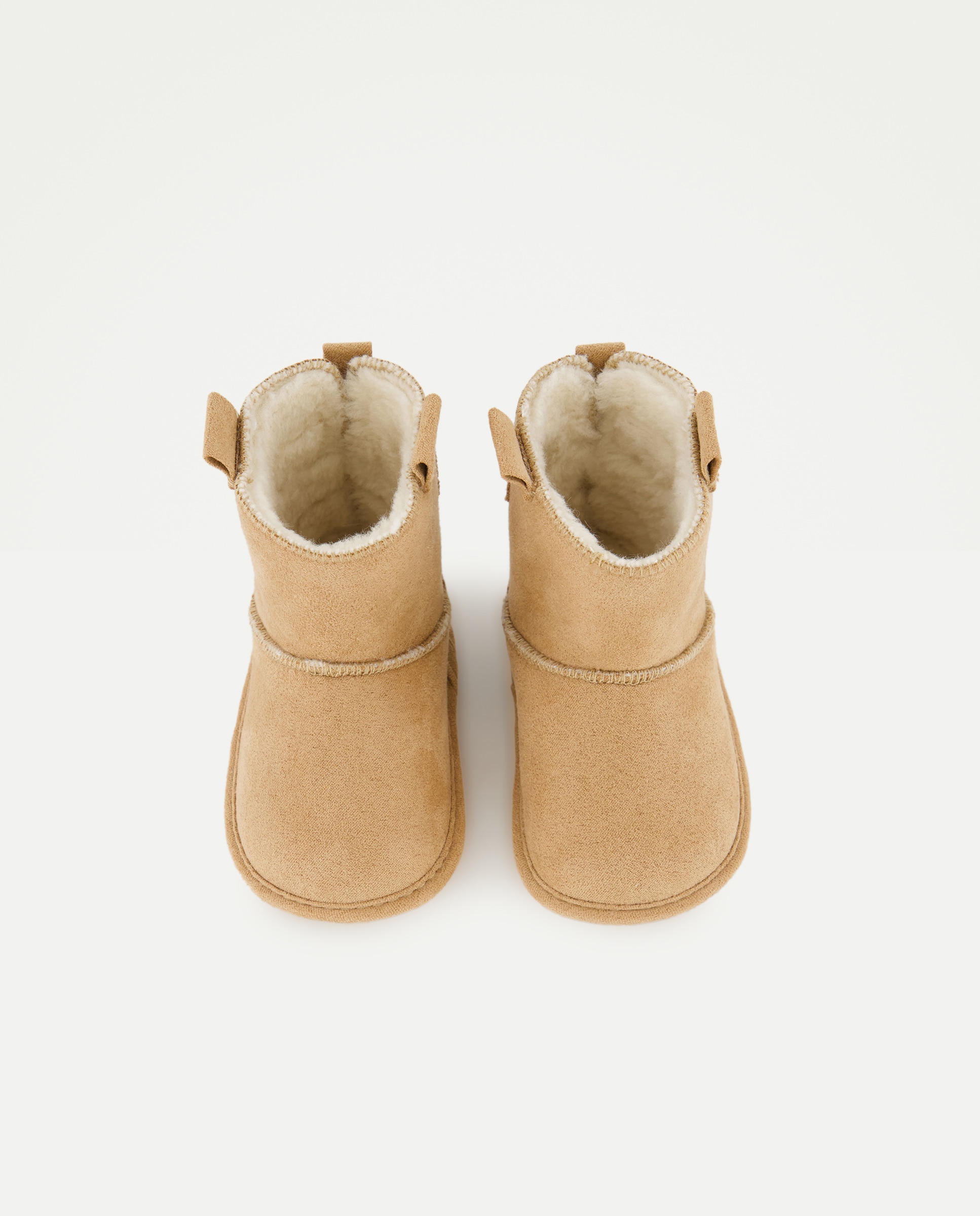 Botas de Bebé com Pelo de Borrego Baby El Corte Inglés 730 Camel-4
