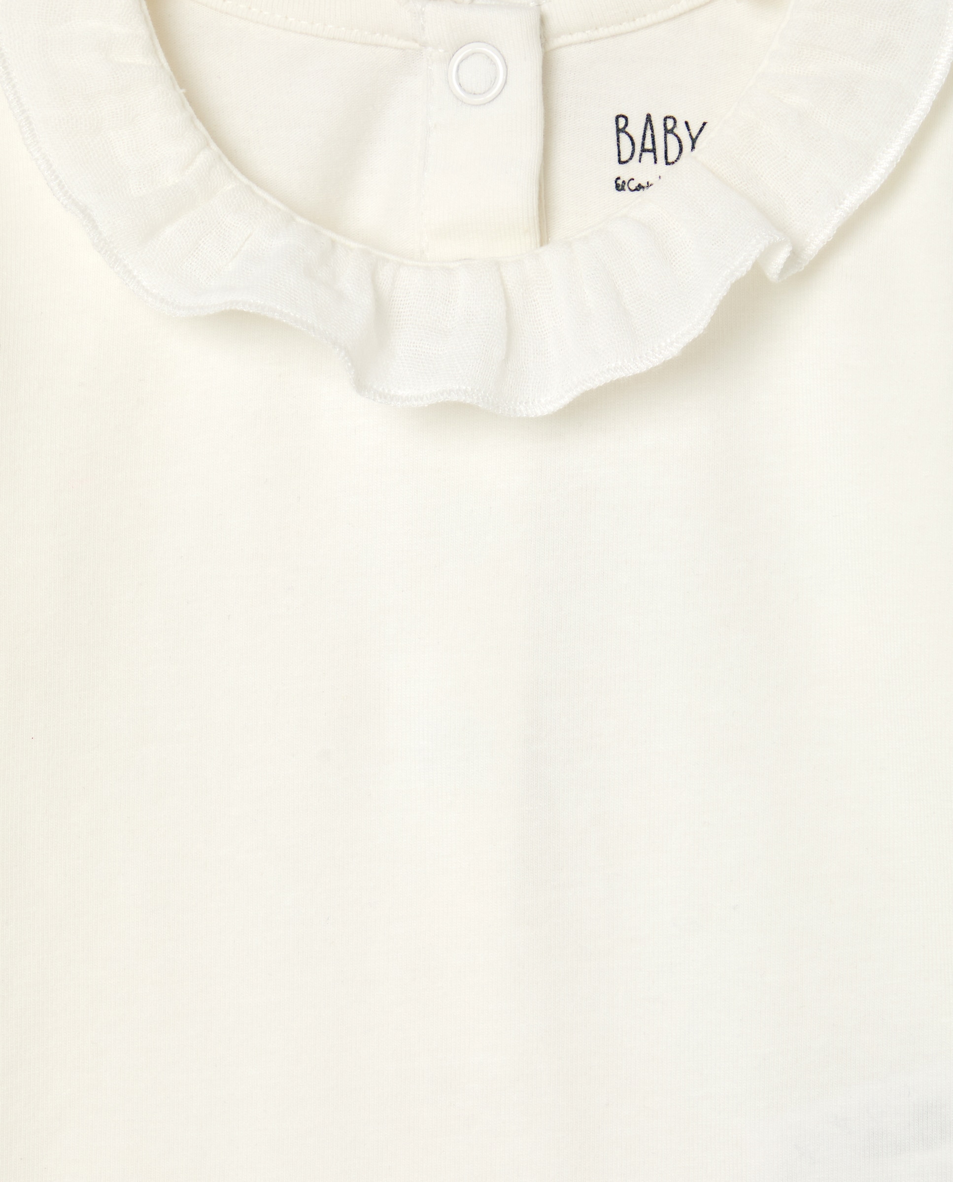 Body de Manga Comprida Branco-marfim-3