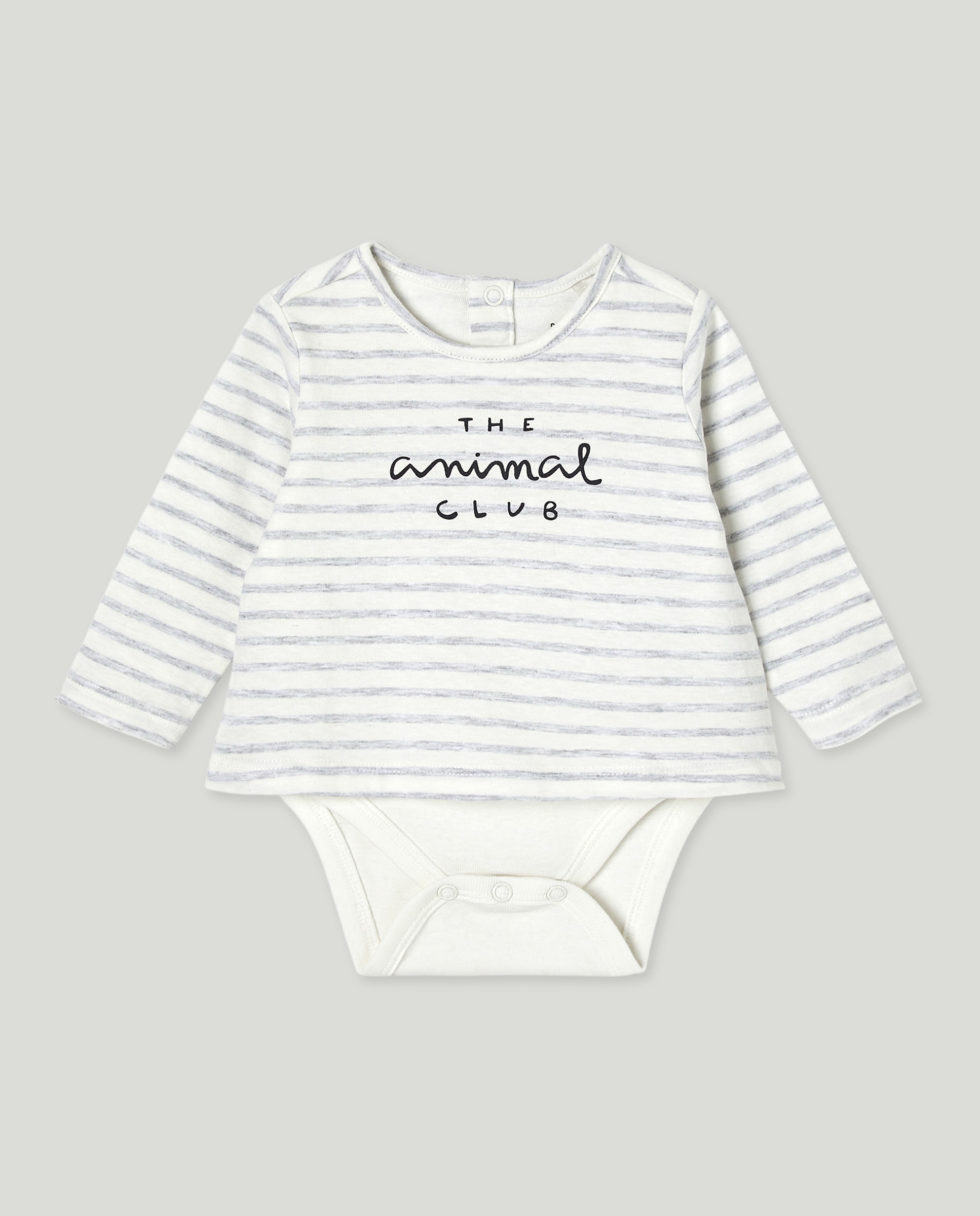 Imagem 0 de Body Tipo T-shirt Liso de Bebé