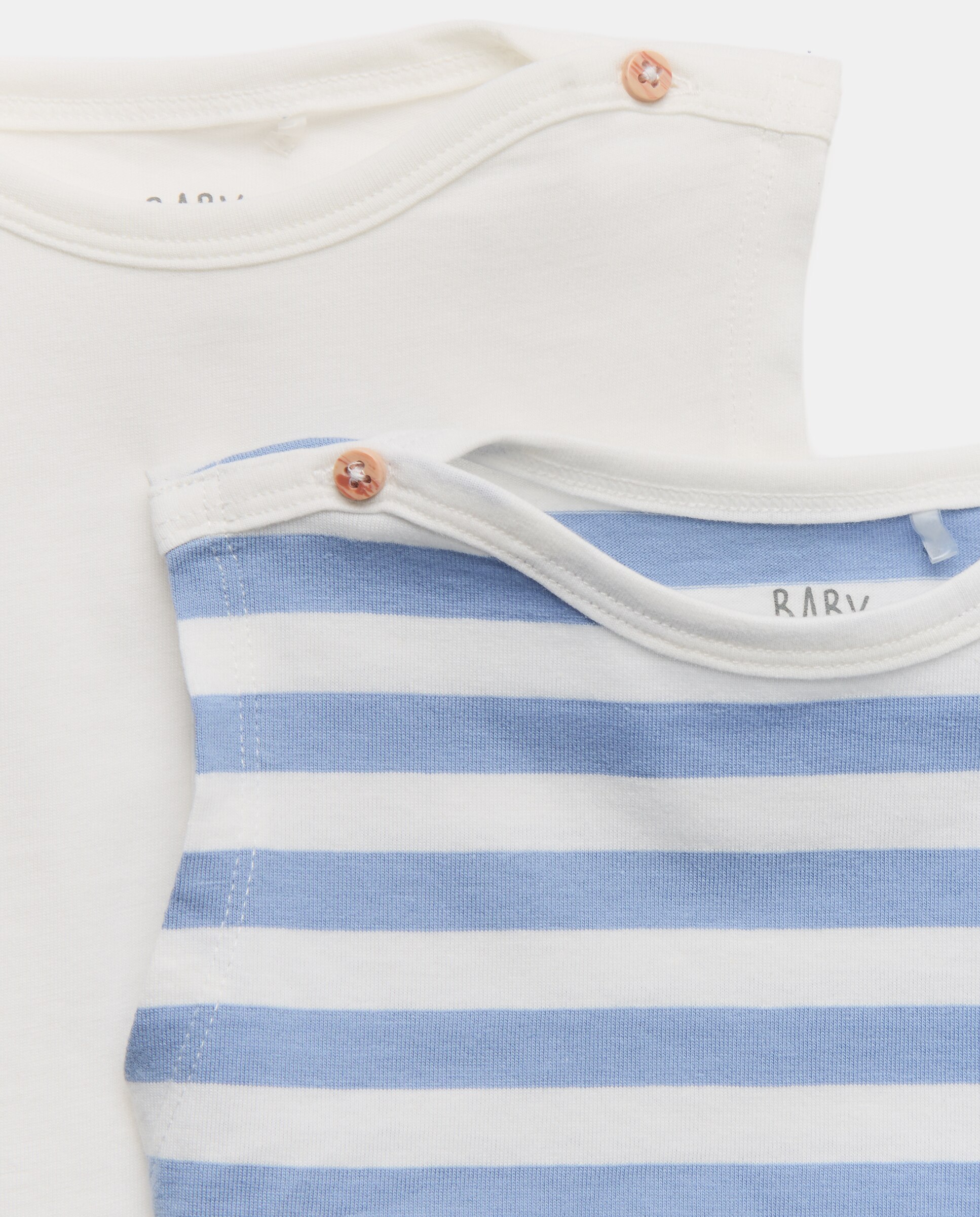 Pack camisetas fantasía de bebé - Baby El Corte Inglés - Azul Azul-3