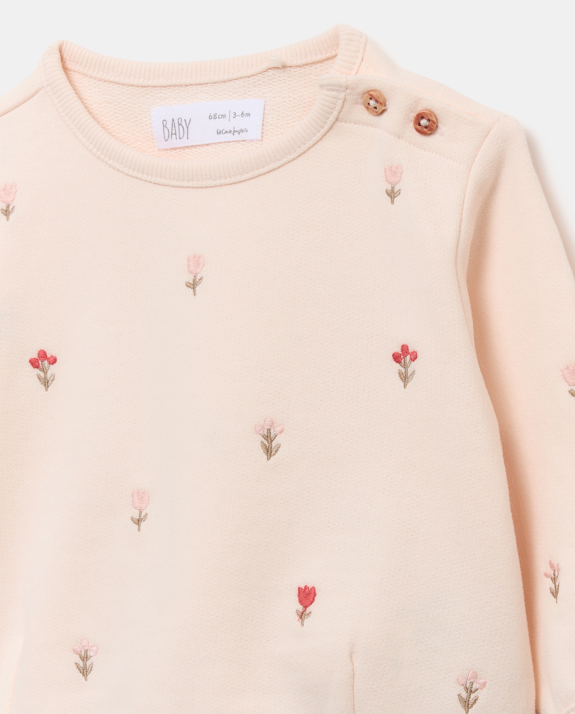Conjunto de dos piezas de fepa con polaina de bebé - Baby El Corte Inglés - 200 Rosa 200 Rosa-3