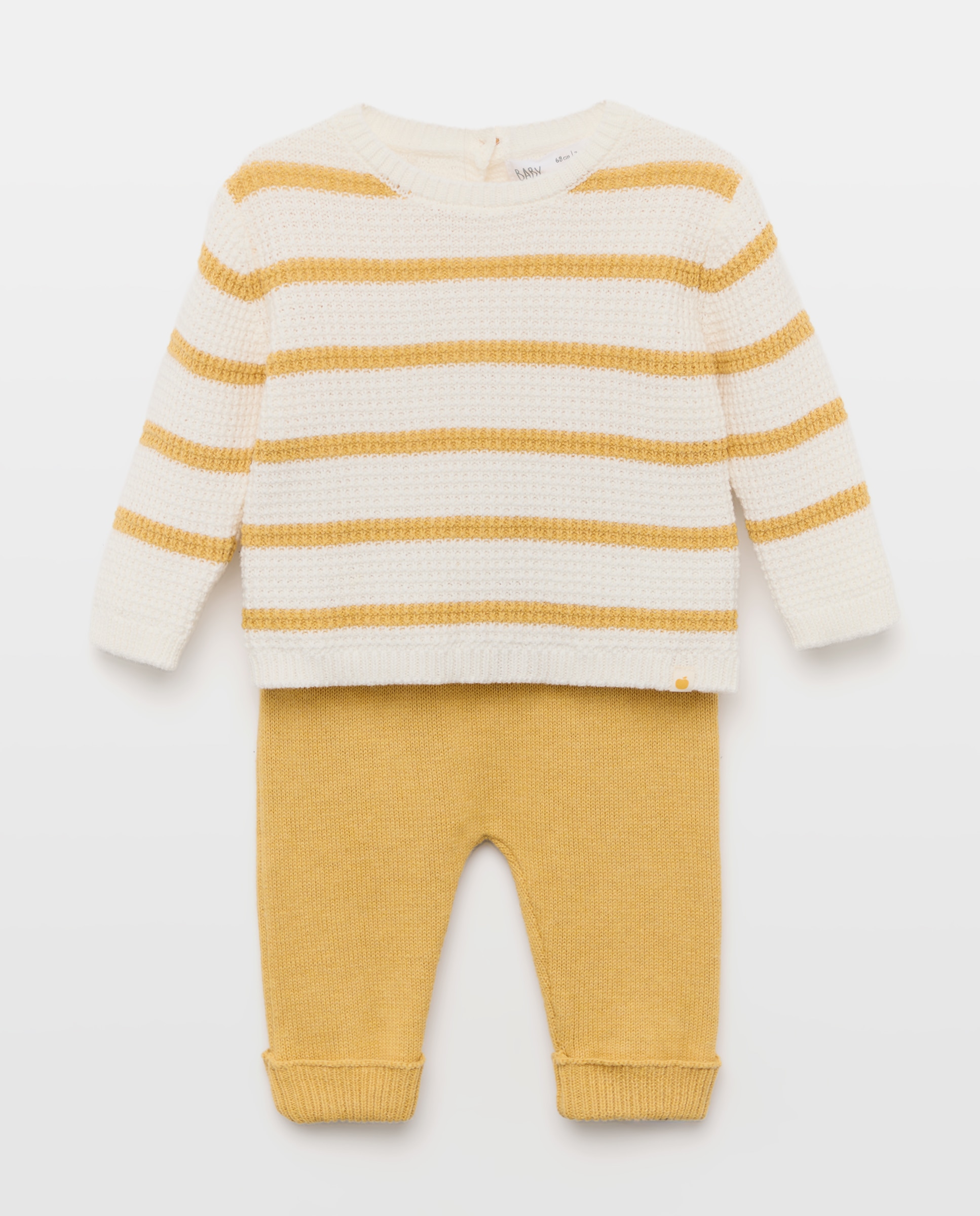 Conjunto 2 piezas Jersey + leggins de bebé - Baby El Corte Inglés - Amarillo Amarillo-1