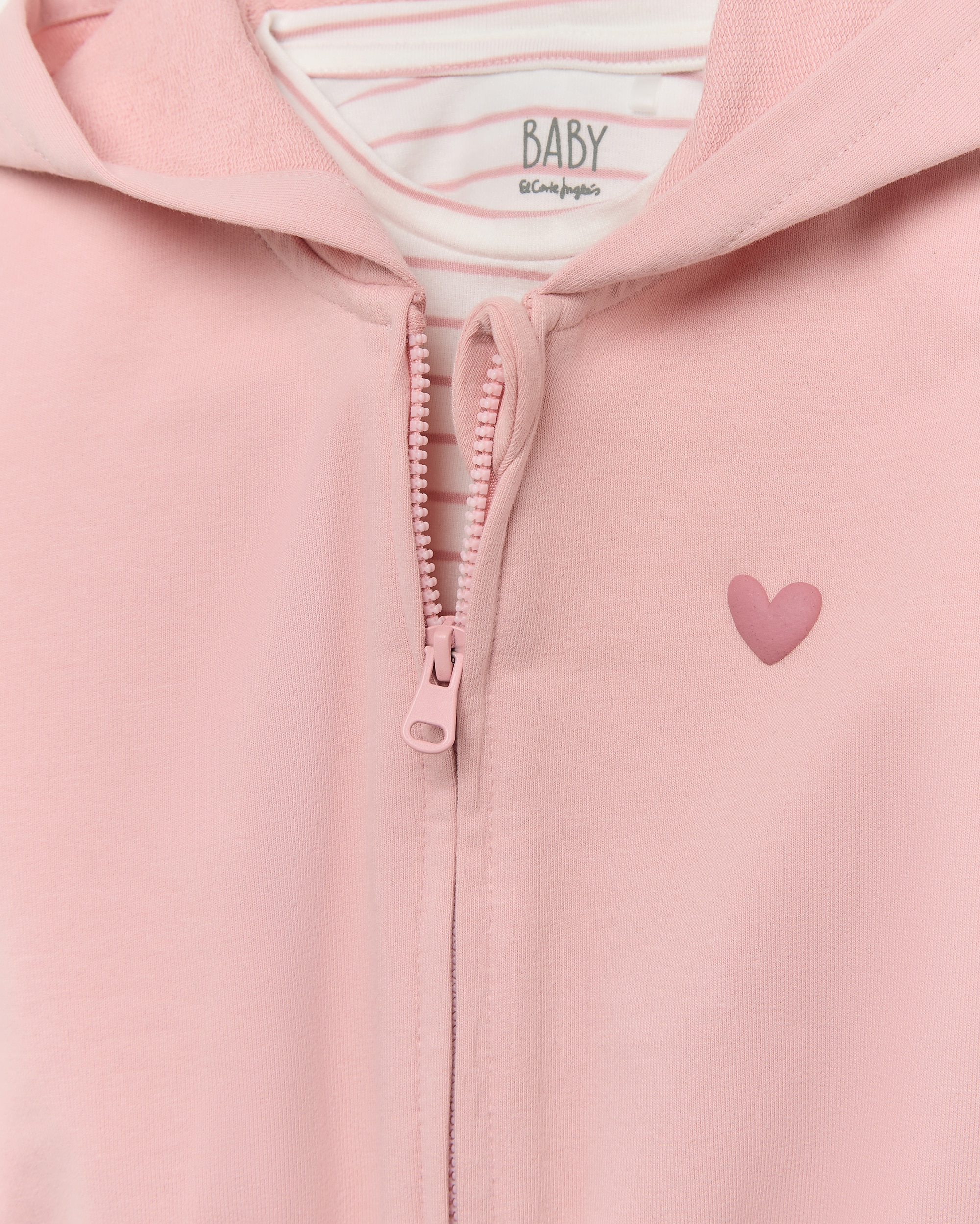 Imagen 3 de Conjunto felpa de bebé 3 piezas largo - Baby El Corte Inglés - 200 Rosa 200 Rosa