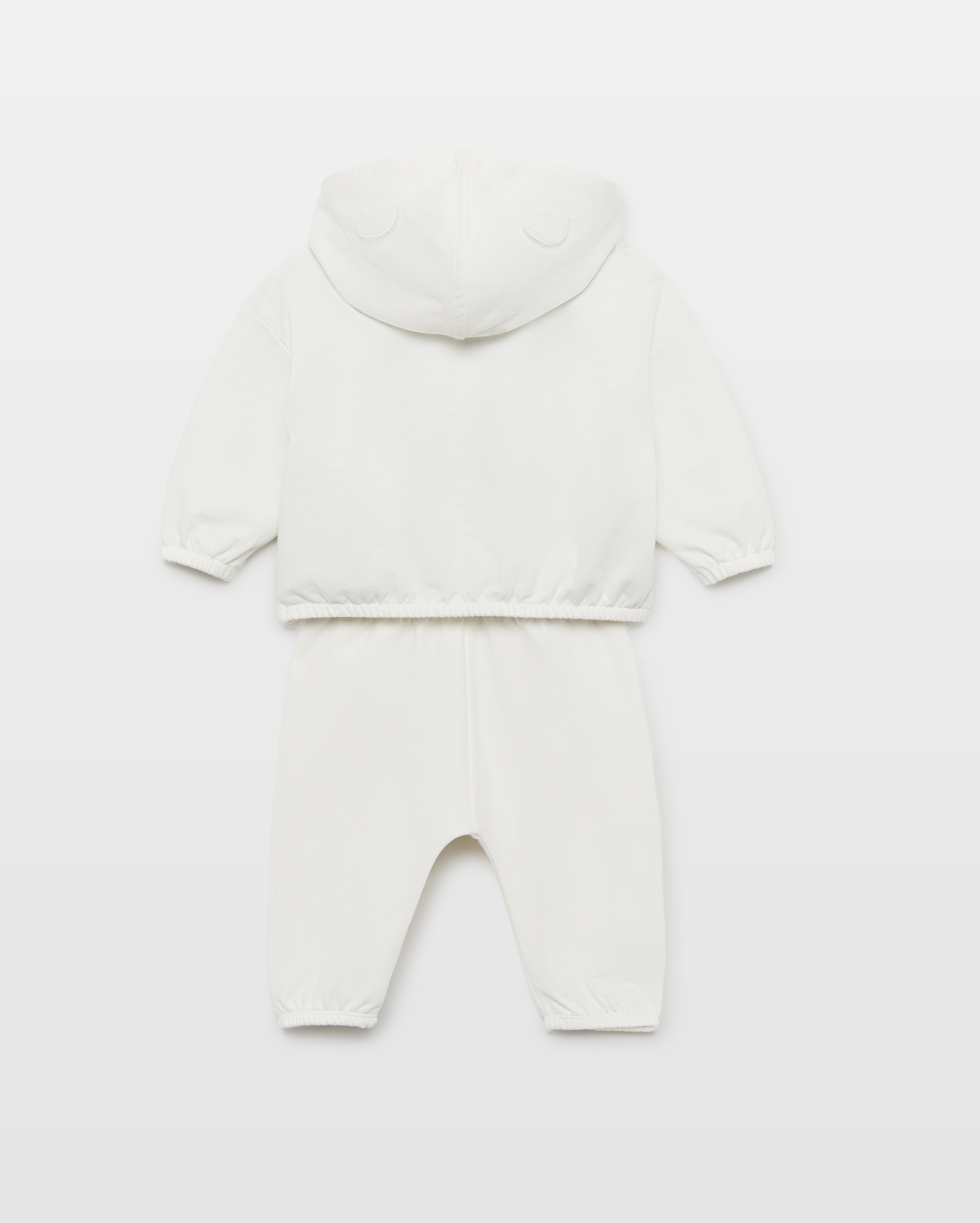 Imagen 2 de Conjunto felpa de bebé 3 piezas largo - Baby El Corte Inglés - Blanco roto Blanco roto