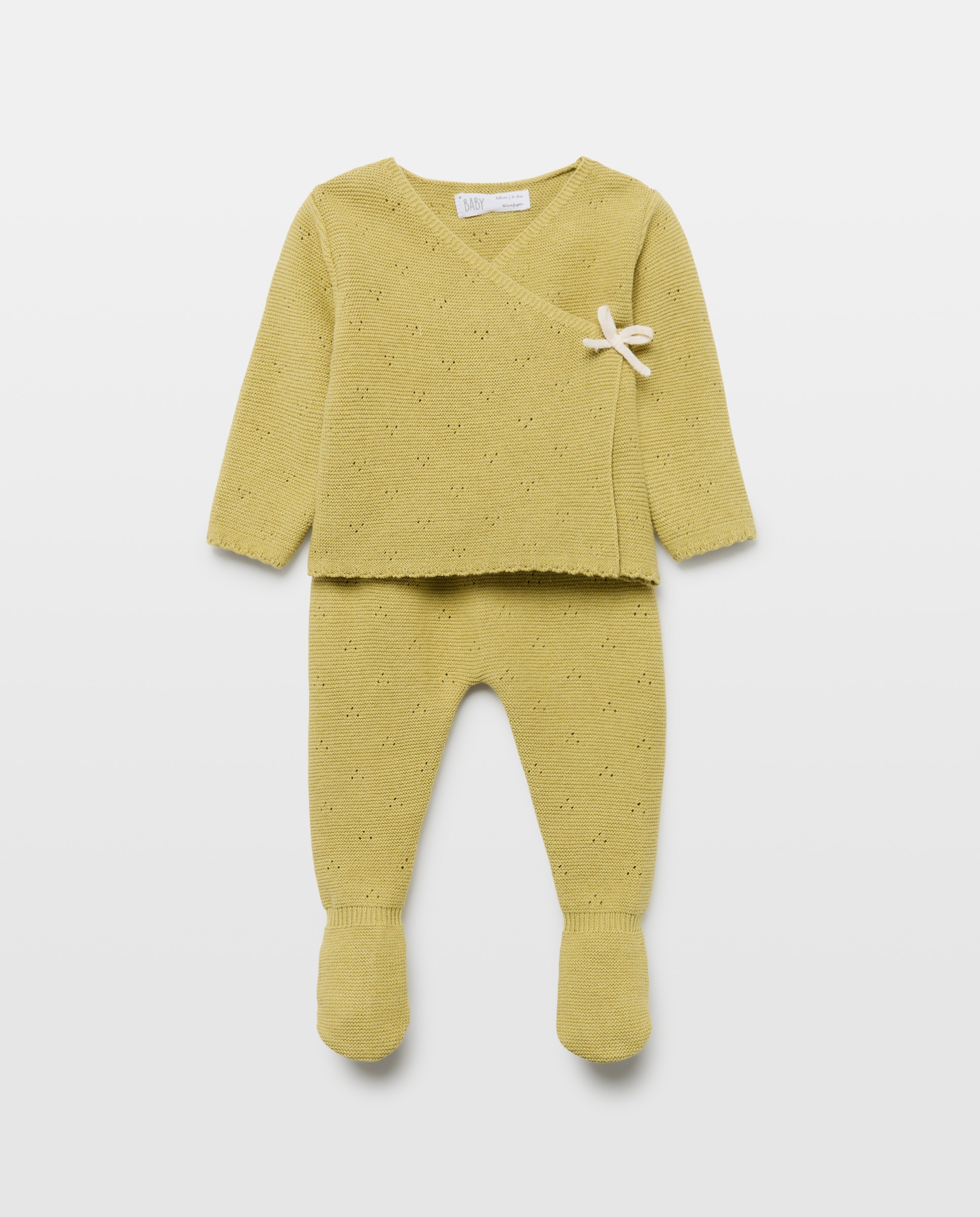 Imagen 1 de Conjunto 2 piezas de bebé largo tricot con polaina - Baby El Corte Inglés - 586 Lima 586 Lima
