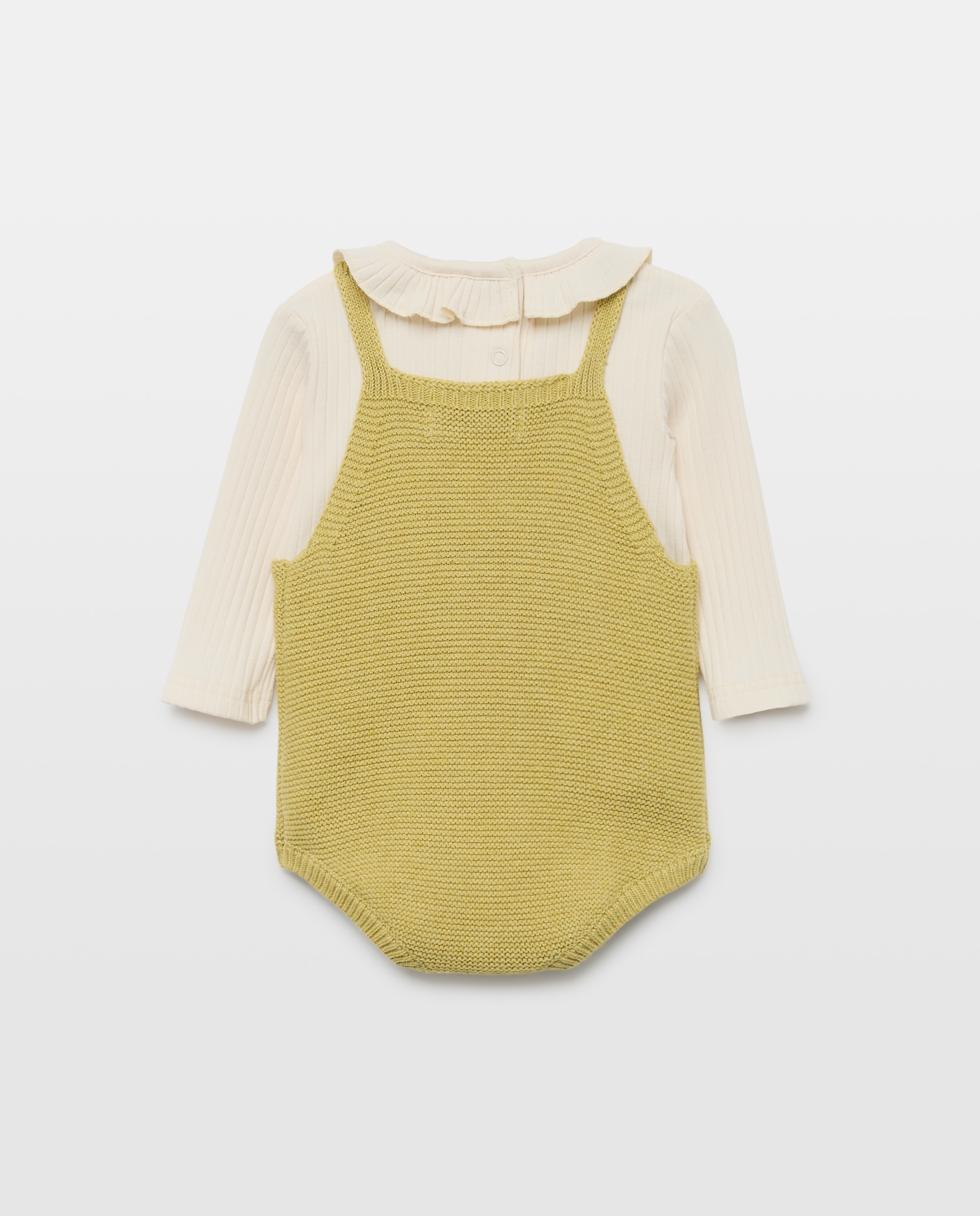 Conjunto 2 piezas de bebé corto tricot + body de bebé - Baby El Corte Inglés - 586 Lima 586 Lima-2