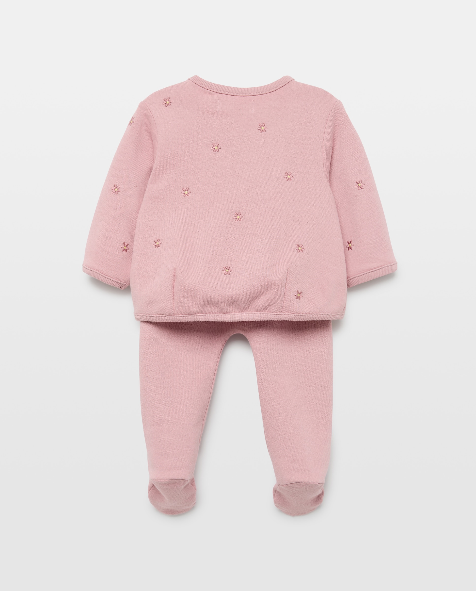 Imagen 2 de Conjunto 2 piezas de bebé largo felpa con polaina - Baby El Corte Inglés - Rosa claro Rosa claro